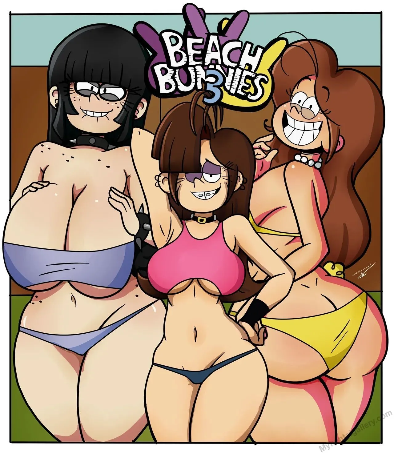 Beach Bunnies 3 porno comics