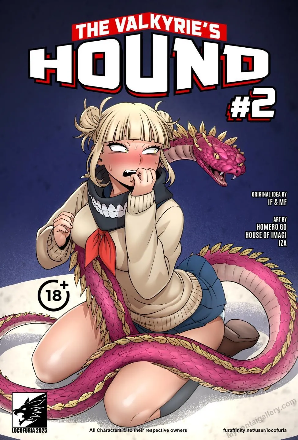 The Valkyries Hound 2 porno comics Cover