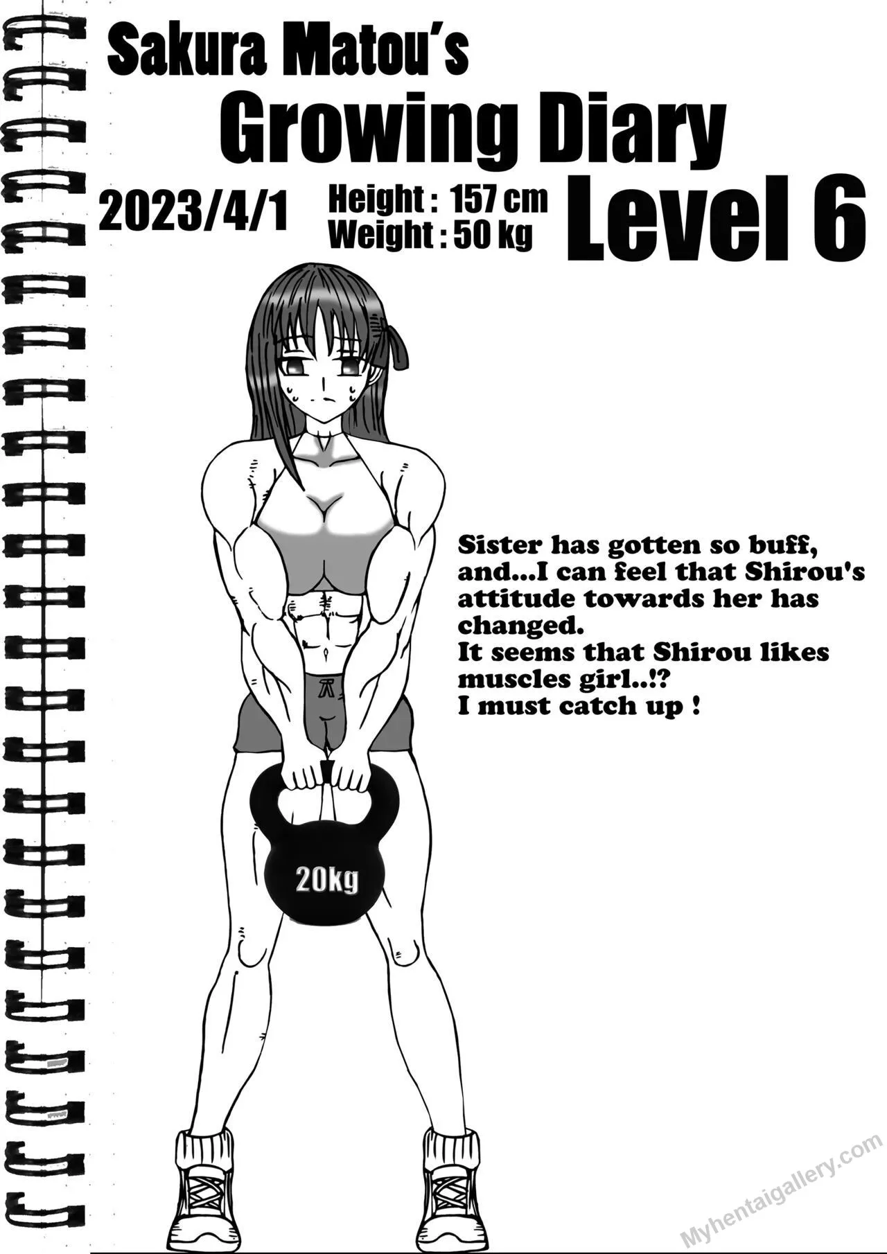 Sakura Matou's Growth Diary porno comics Cover