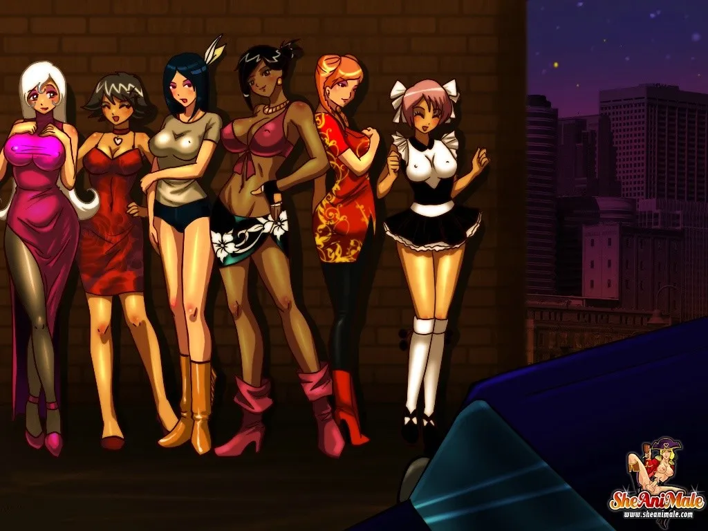 Trans Hookers porno comics