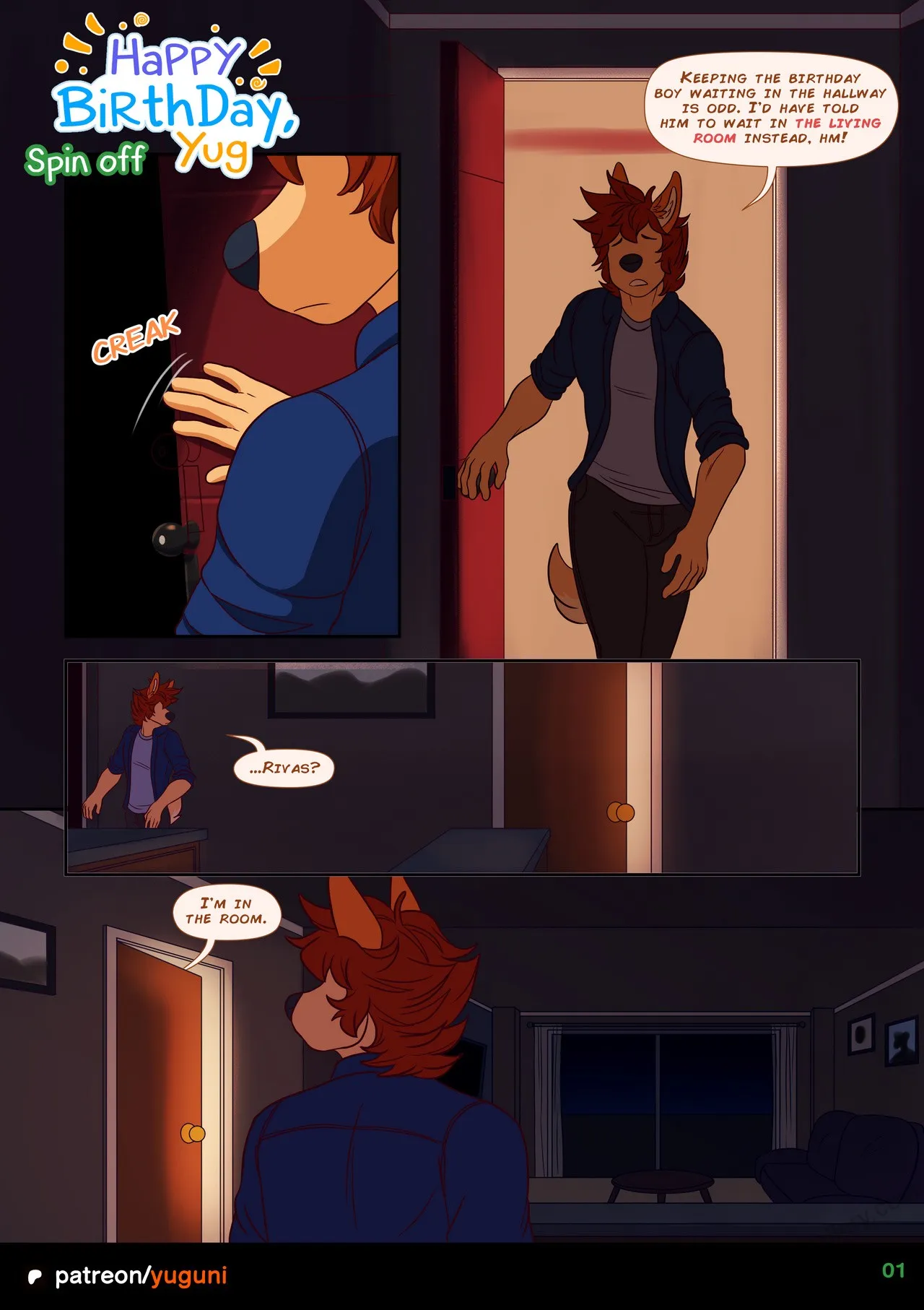 Happy Birthday, Yug - Spin Off porno comics