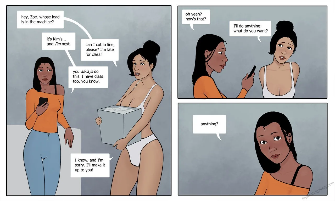 Laundry porno comics