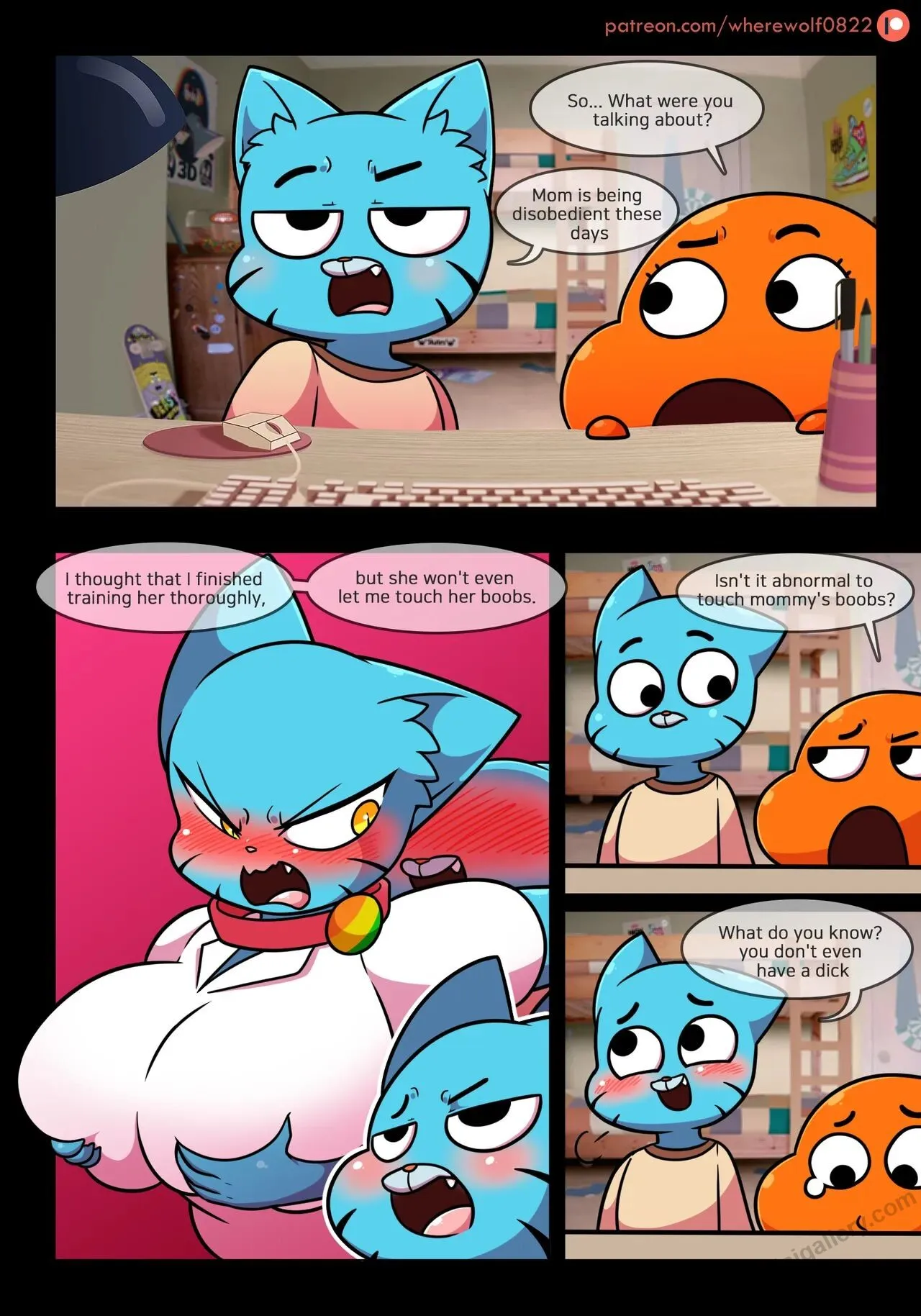Lusty World Of Nicole 3 - Controller porno comics