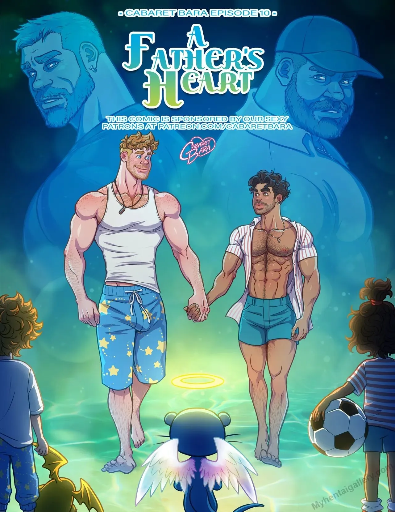 A Father's Heart porno comics Cover