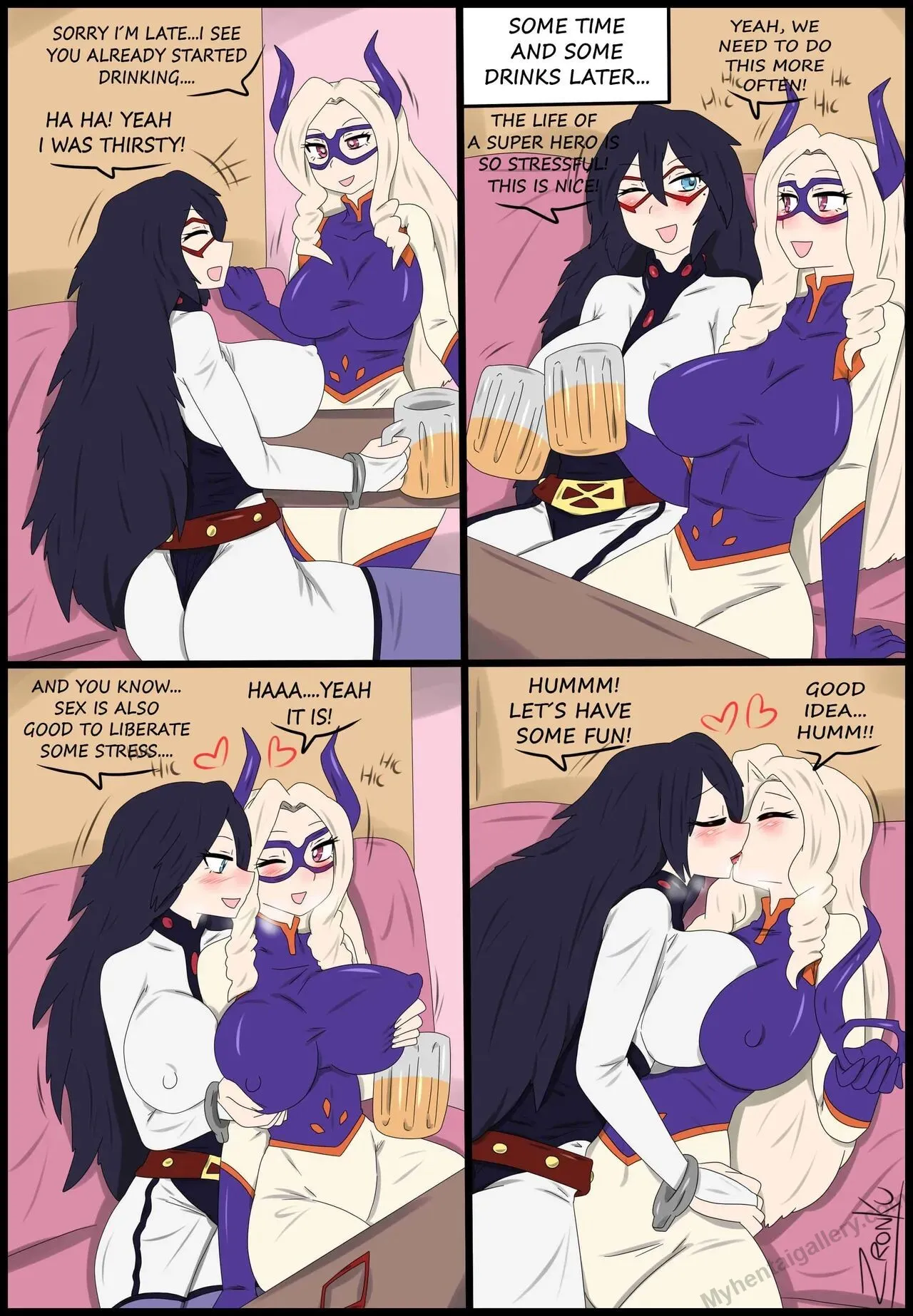 Drinking Fun porno comics Cover