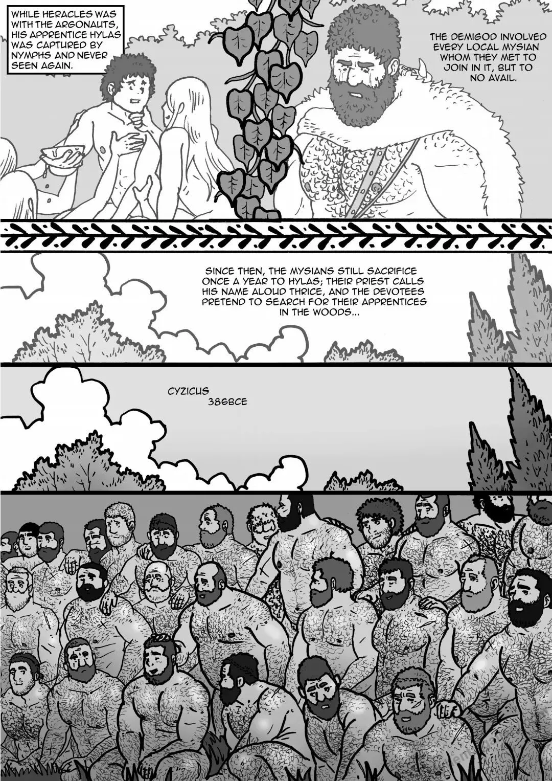 Finding Hylas porno comics Cover
