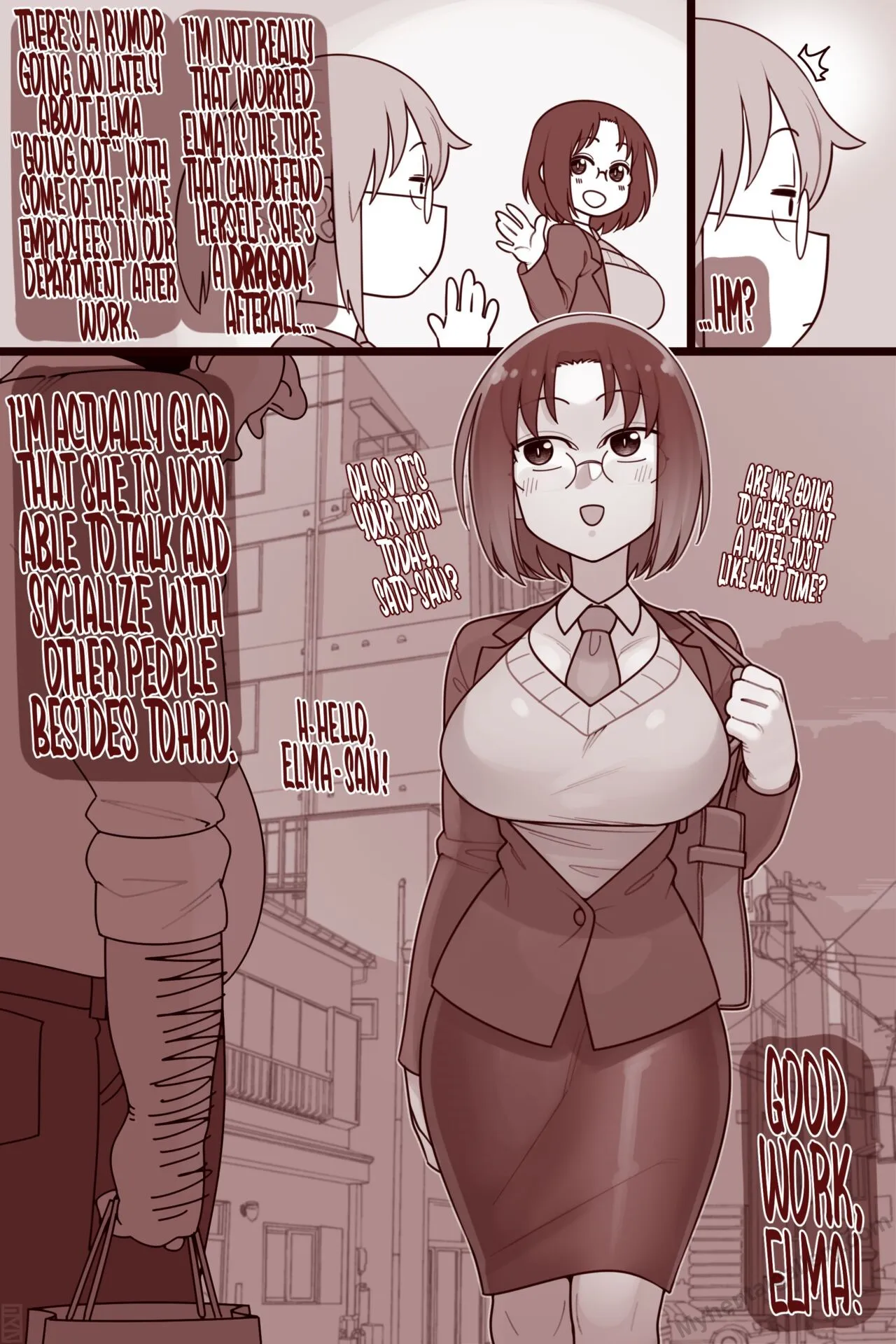 Elma's Paizuri porno comics Cover