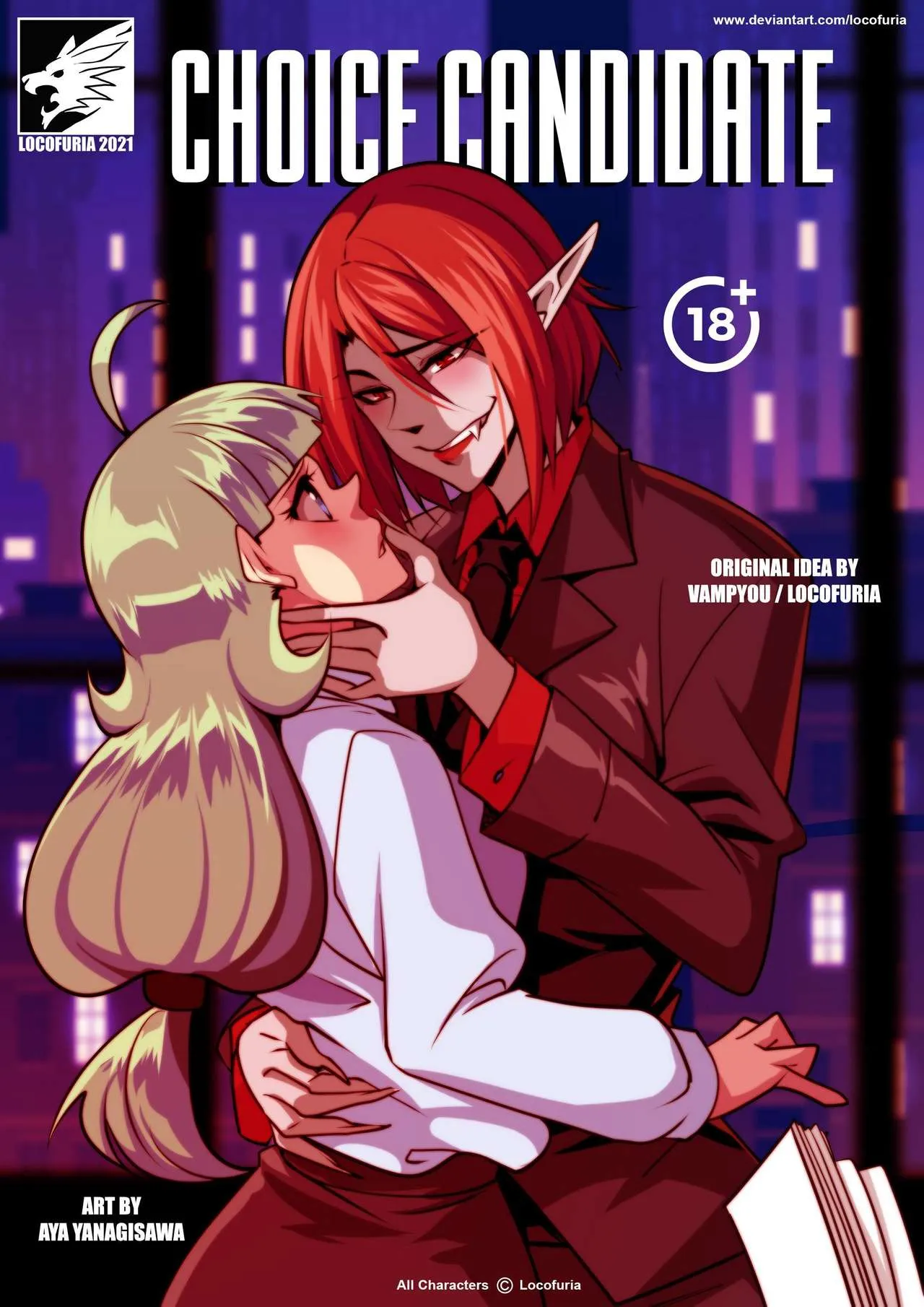 Choice Candidate porno comics Cover