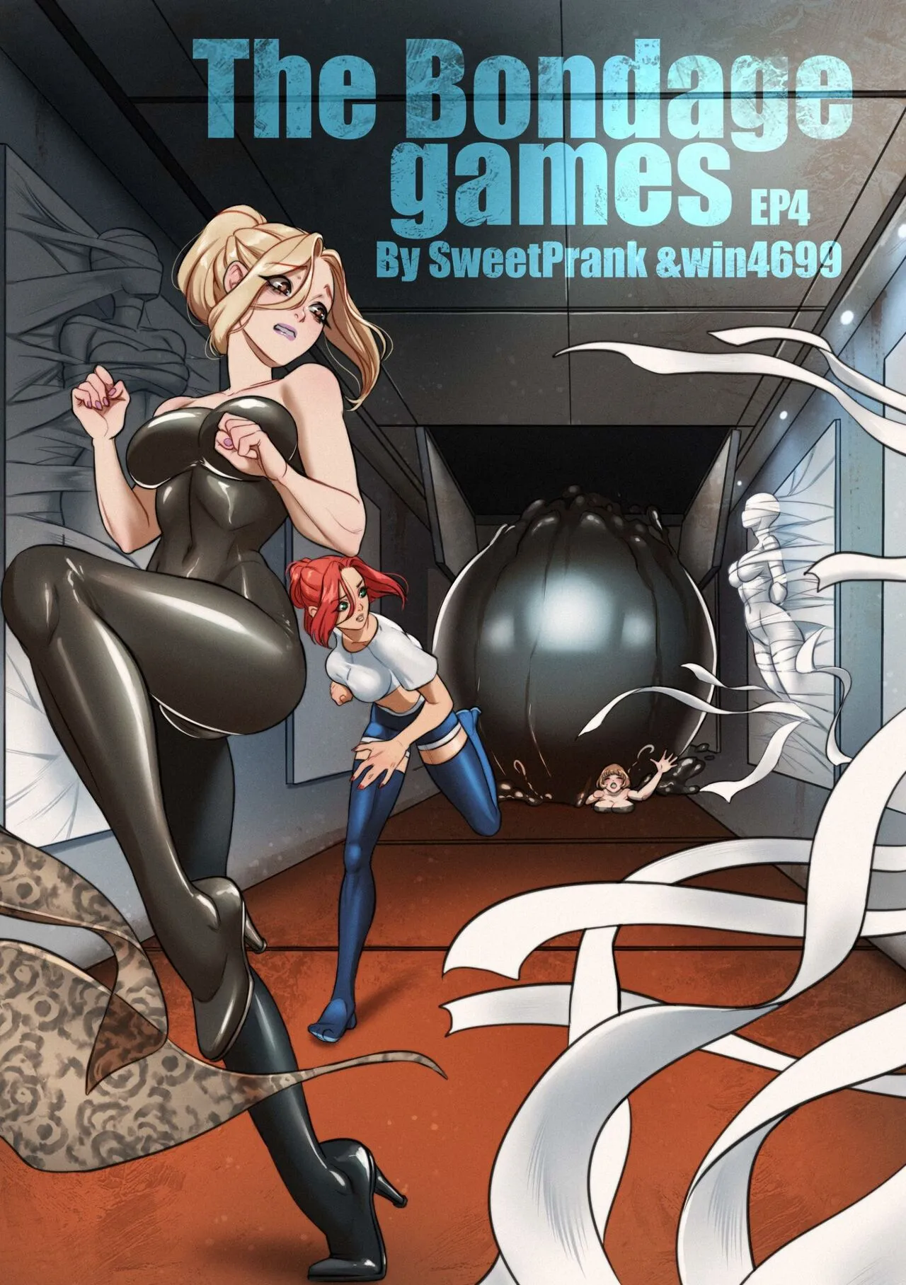 The Bondage Games 4 porno comics Cover