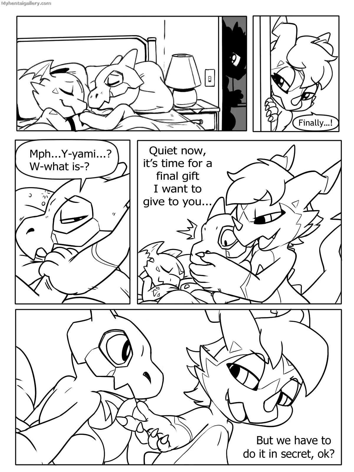 Yami x Toto porno comics