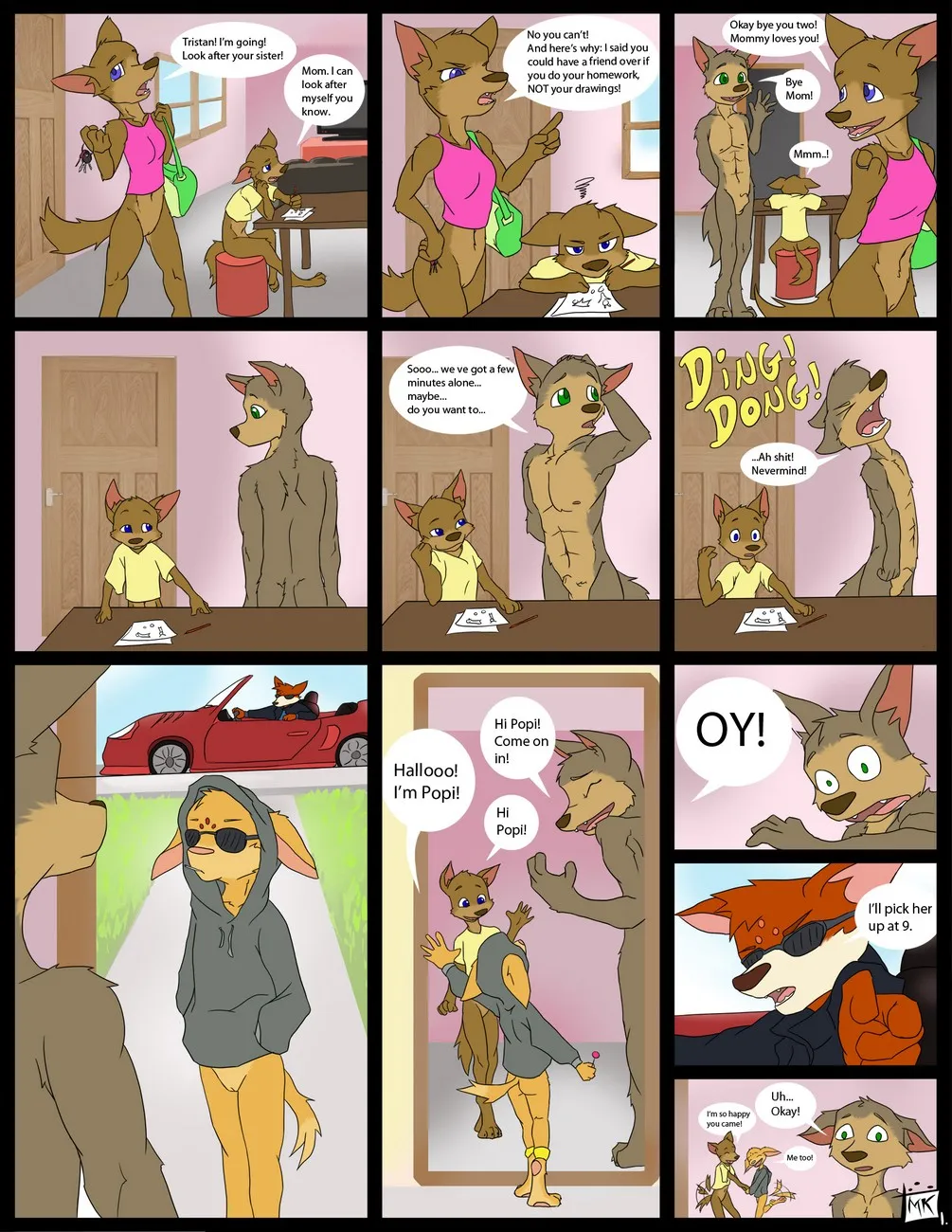 Another Sleepover porno comics