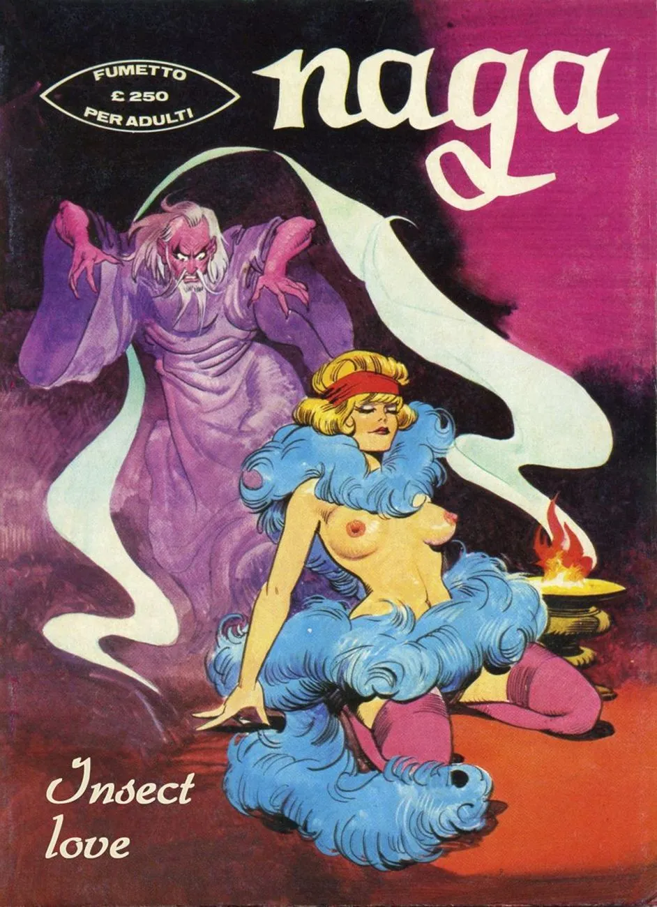 Naga 1 - Insect Love porno comics Cover
