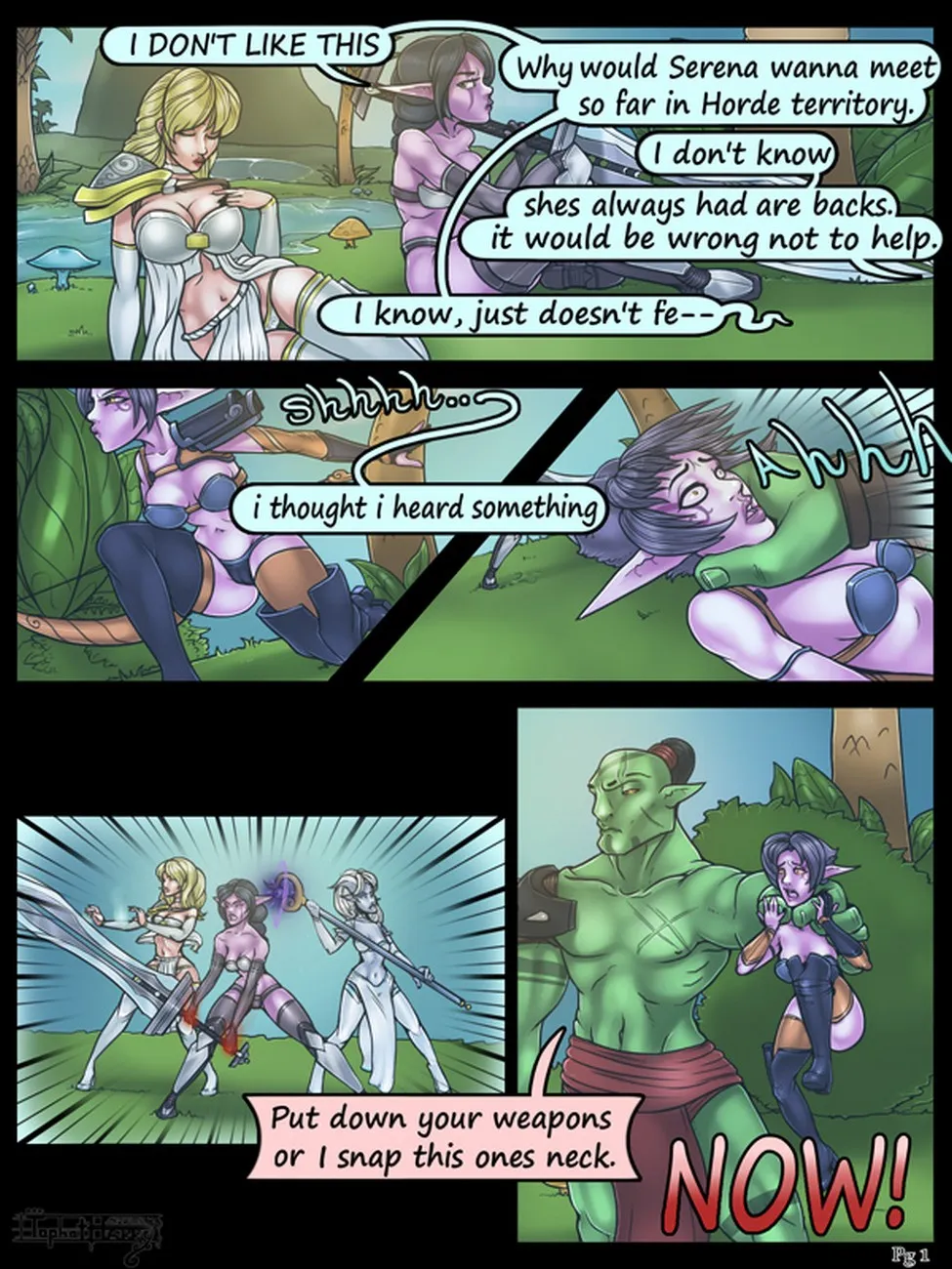 Orc Lord porno comics