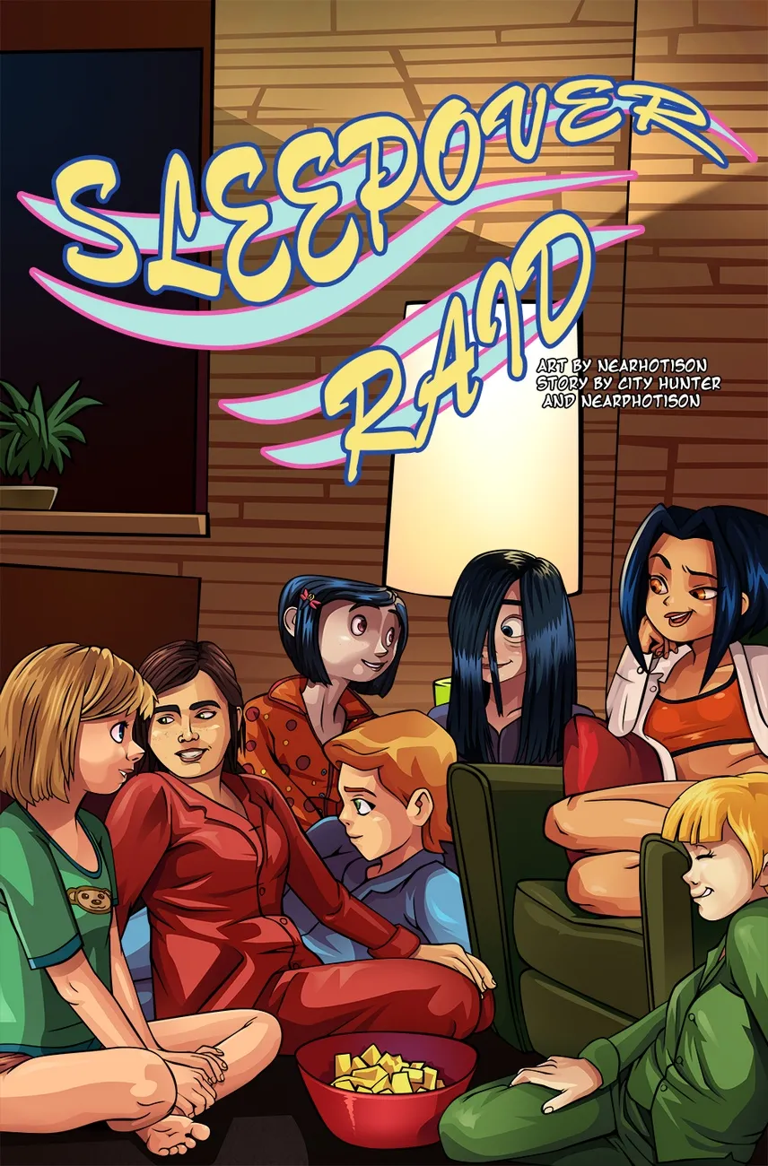 Sleepover Raid porno comics