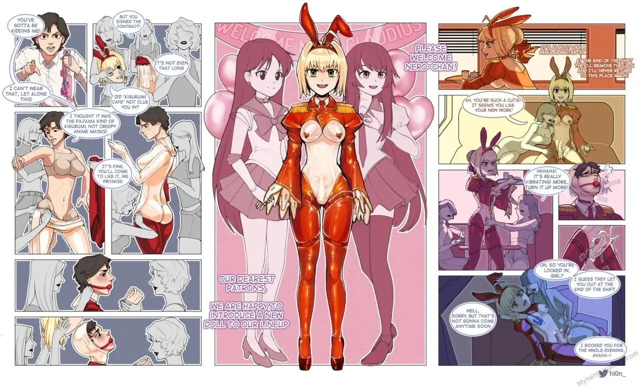 Kigurumi Cafe porno comics