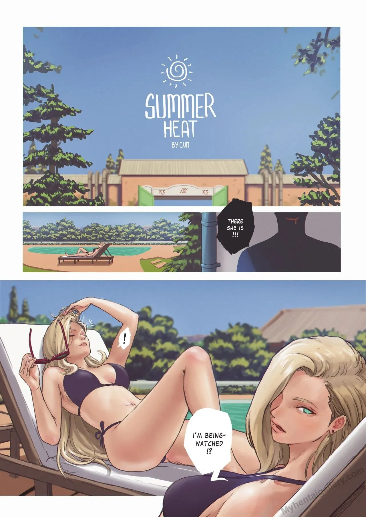 Summer Heat! (Alt Version) porno comics