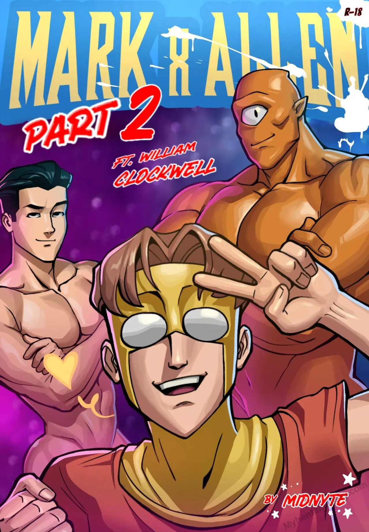 Mark x Allen 2 porno comics