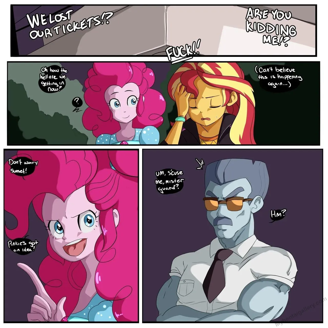 Backstage porno comics Cover