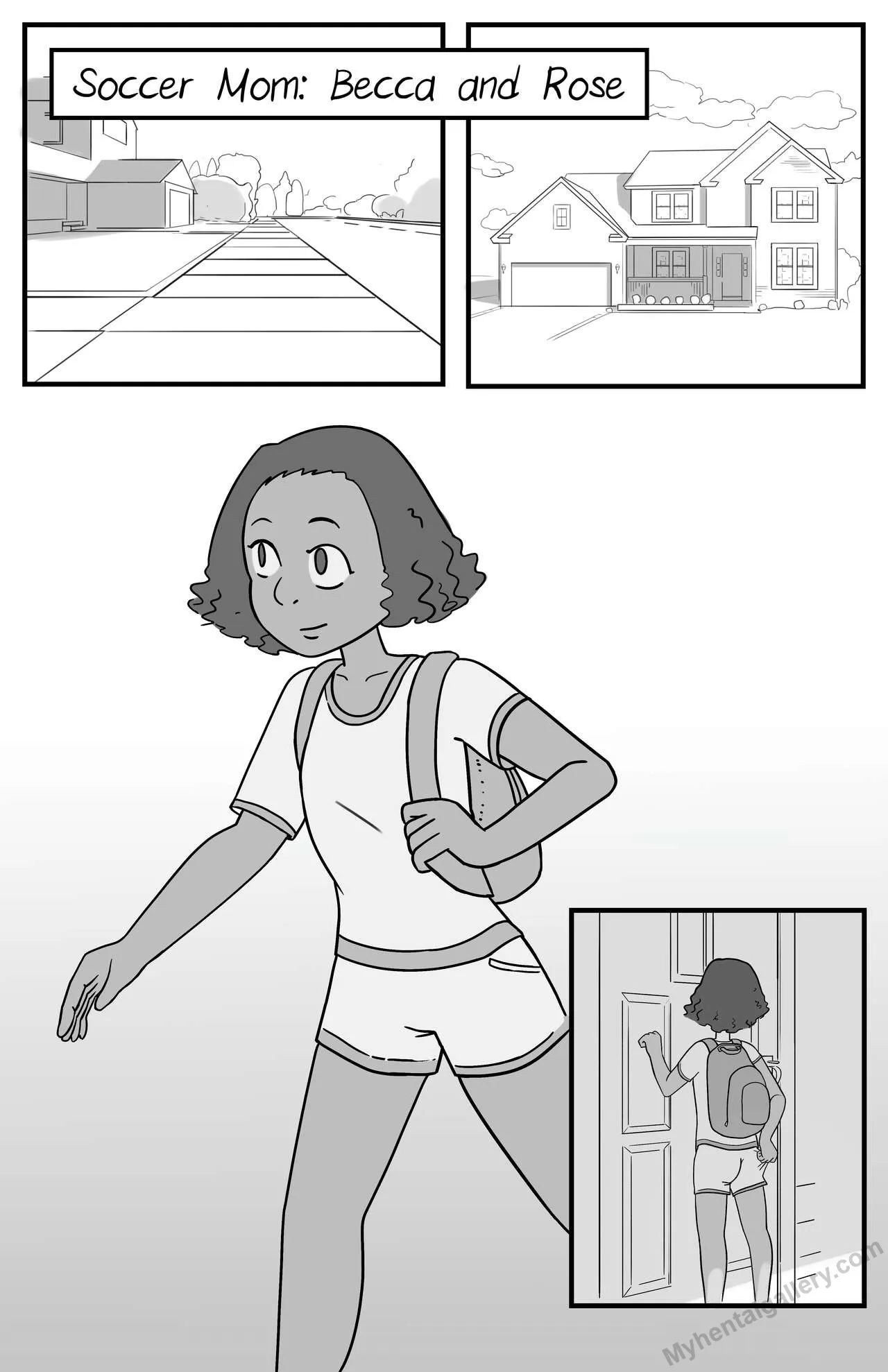 Soccer Mom - Becca And Rose porno comics
