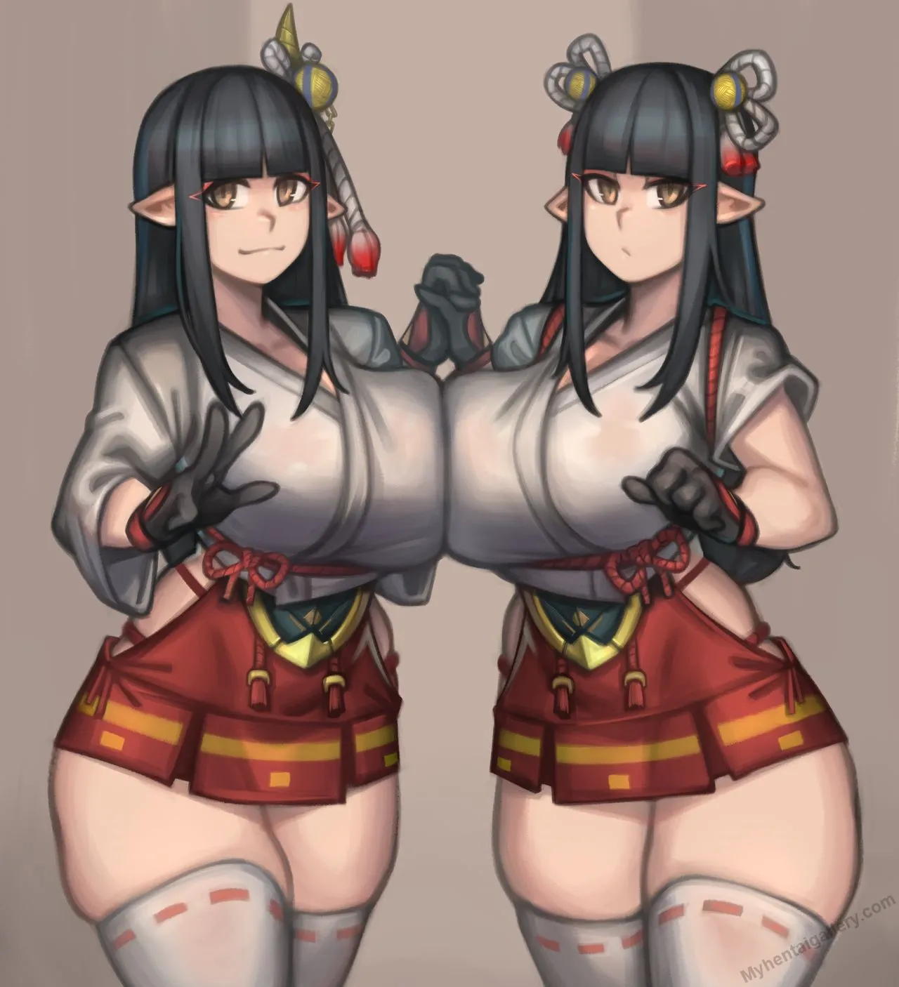 Hinoa And Minoto porno comics Cover