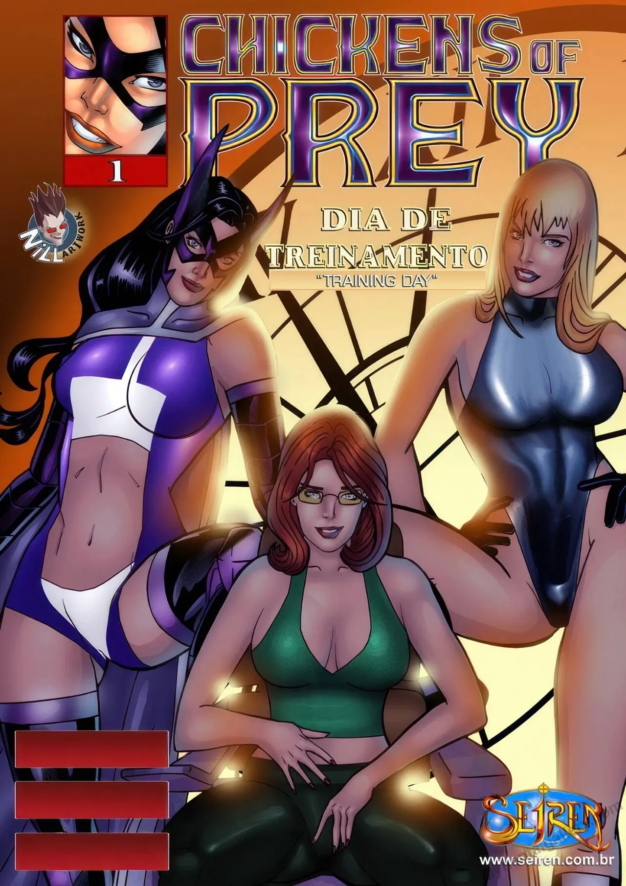 Chickens Of Prey porno comics Cover