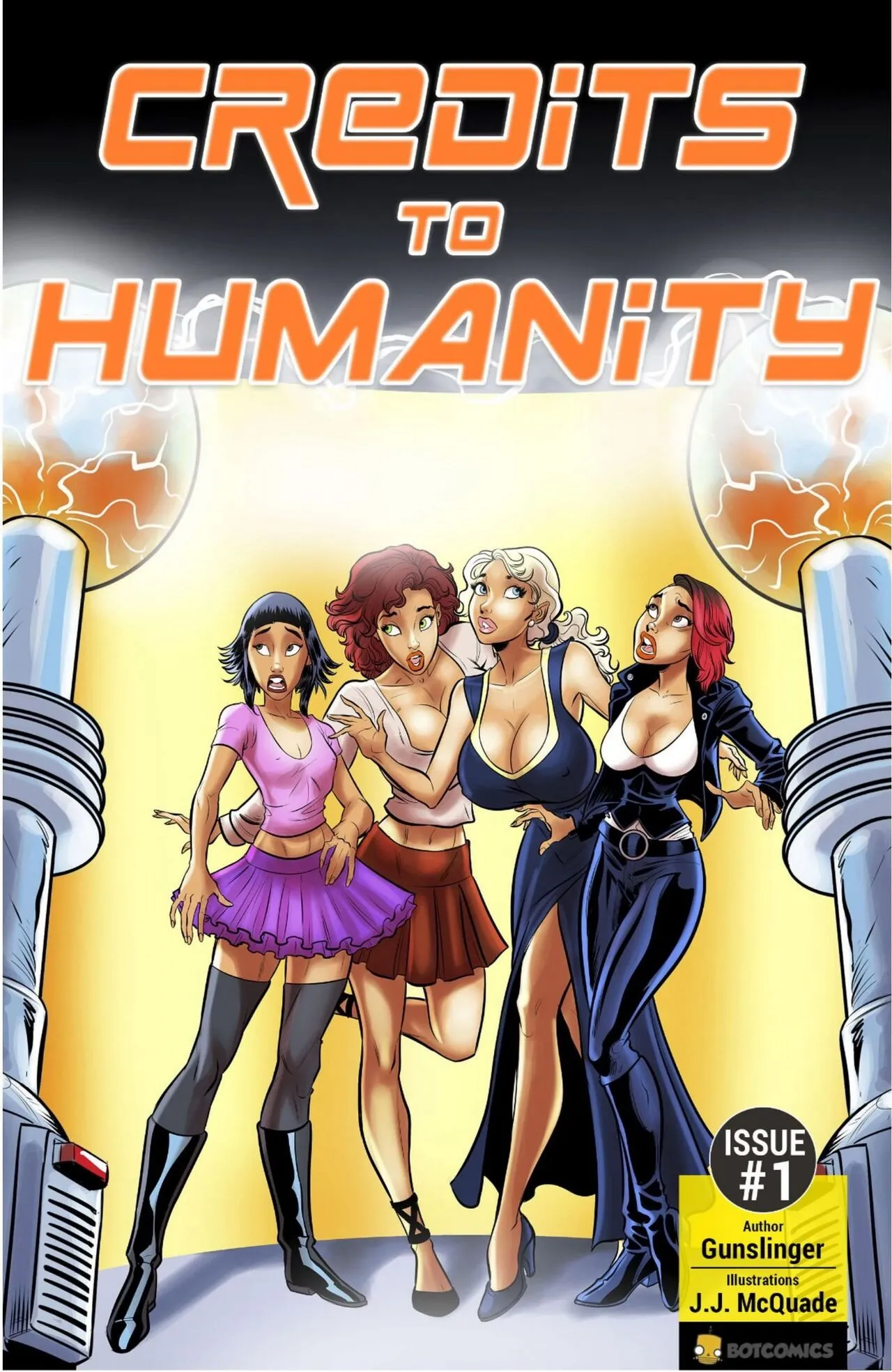 Credits To Humanity 1 porno comics Cover