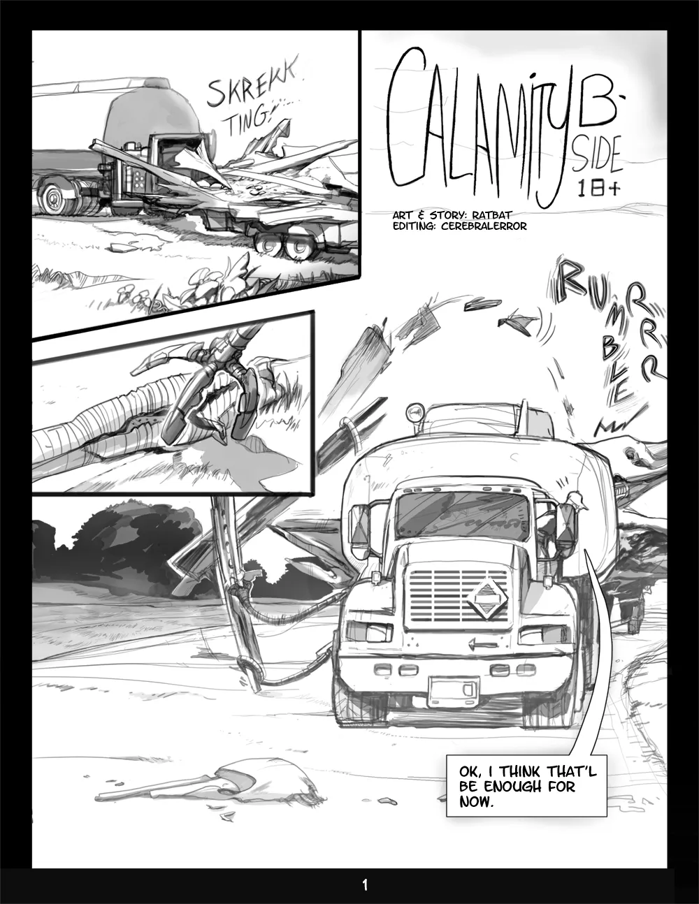 Calamity B-Side porno comics