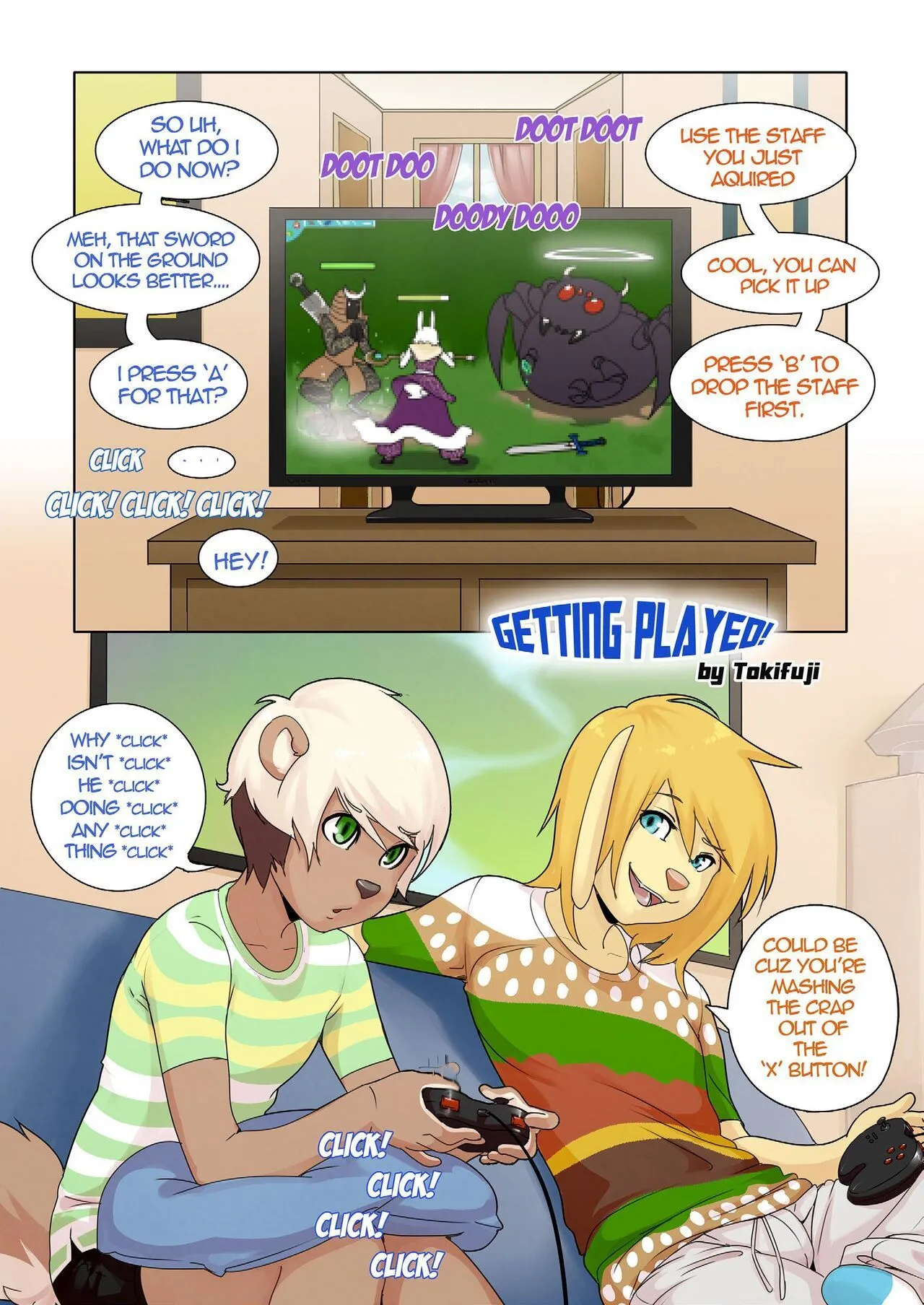 Getting Played porno comics