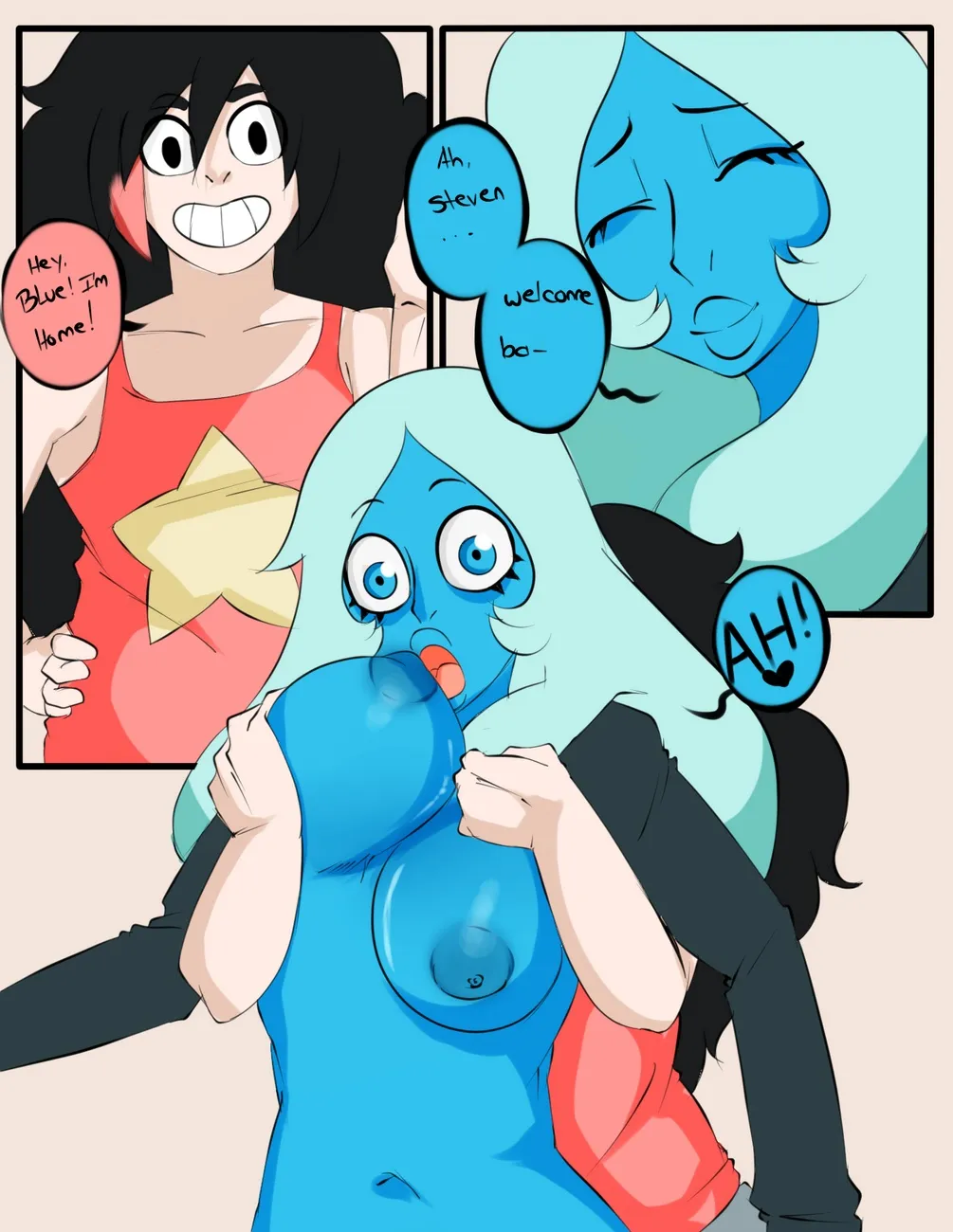 Blue Diamond Waifu porno comics