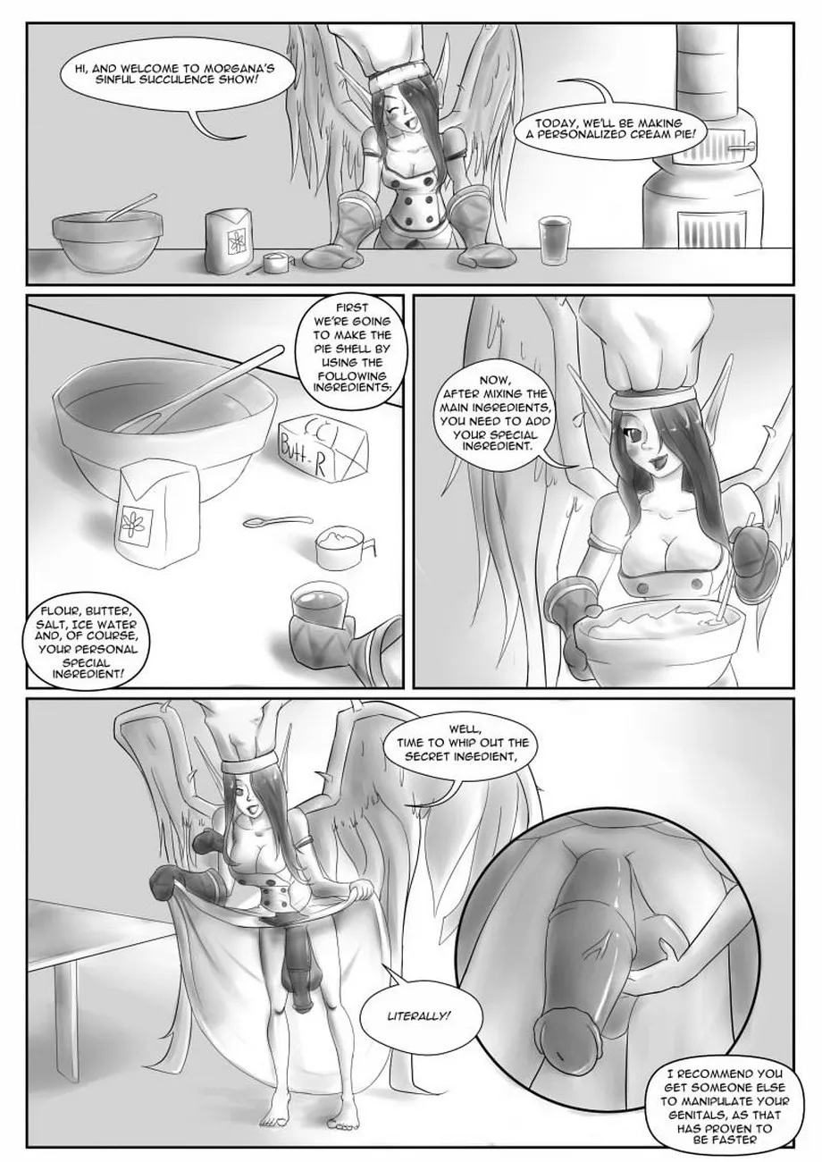 Cooking With Morgana porno comics