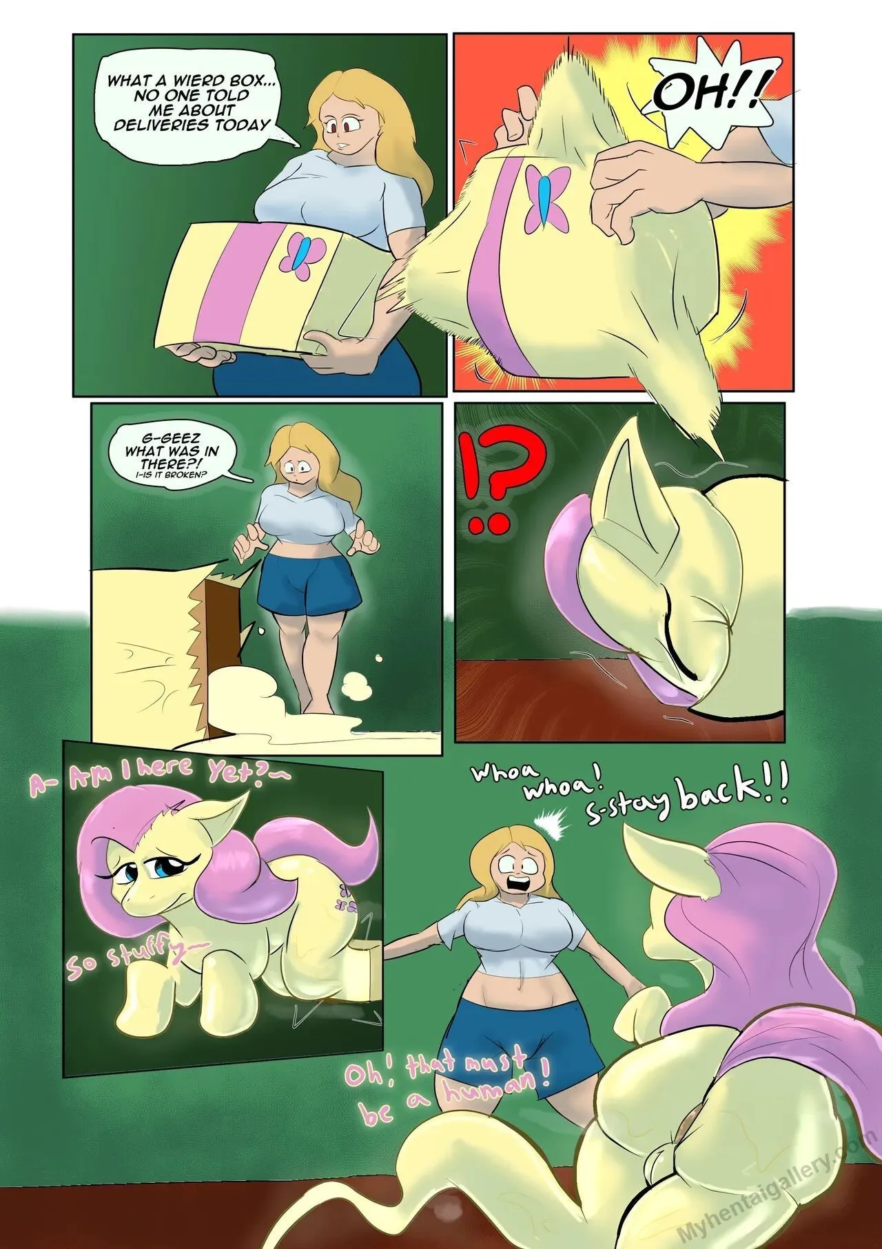 The Weird Box porno comics