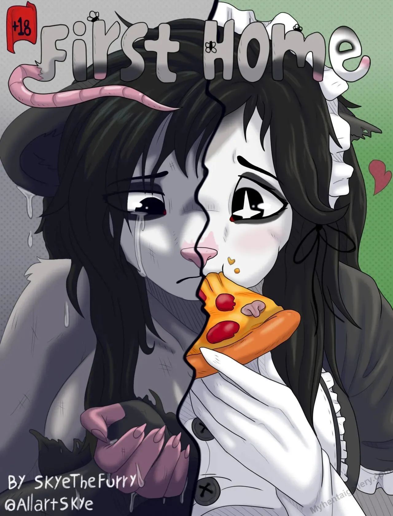 First Home porno comics Cover