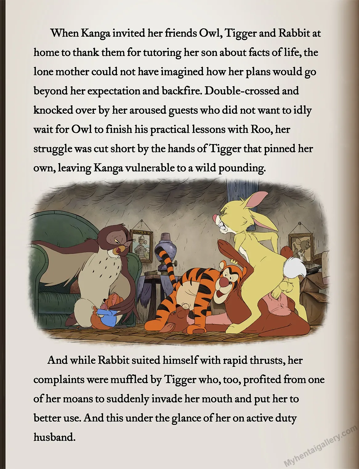 A Kangaroorgy porno comics Cover