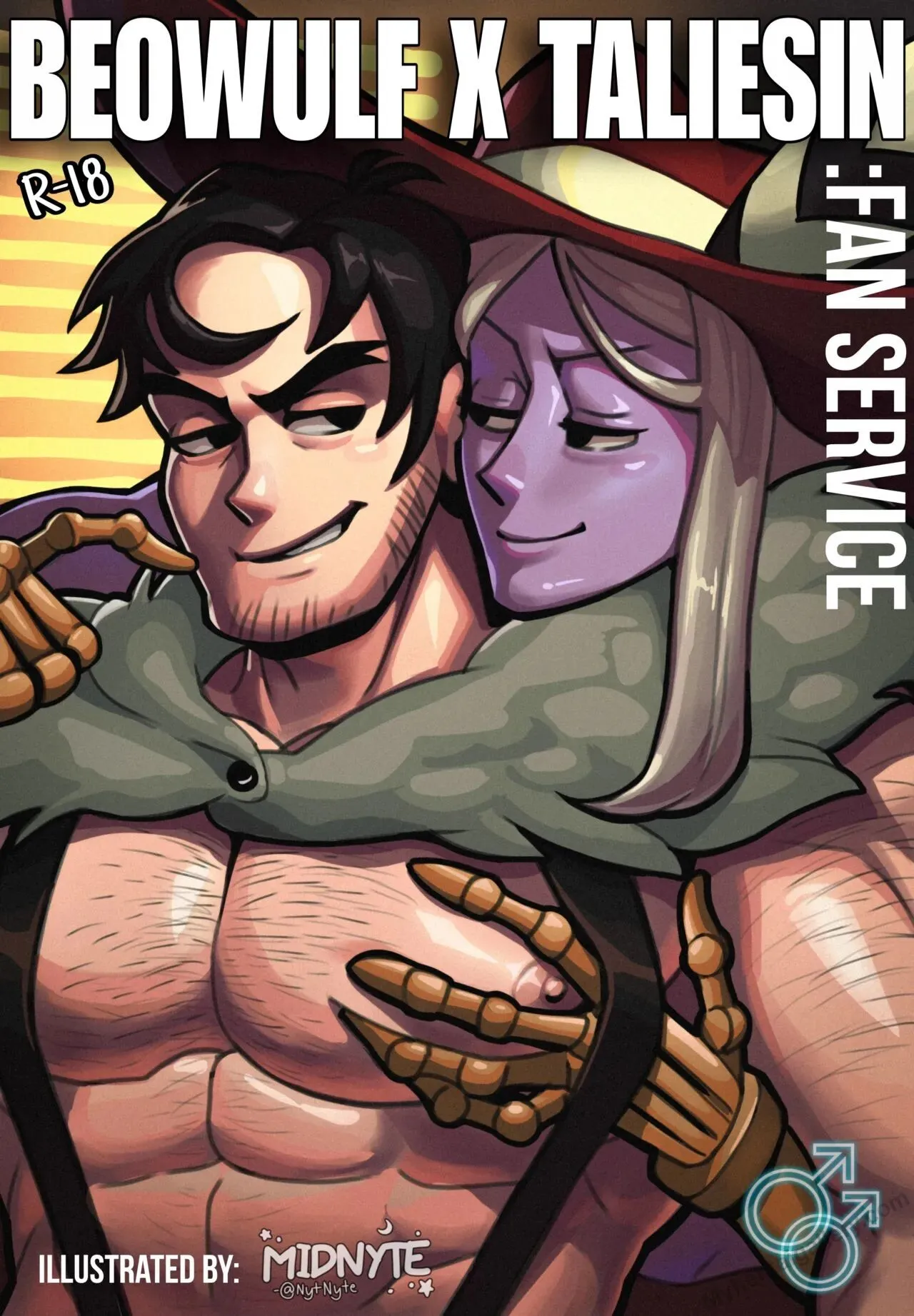 Beowulf x Taliesin porno comics