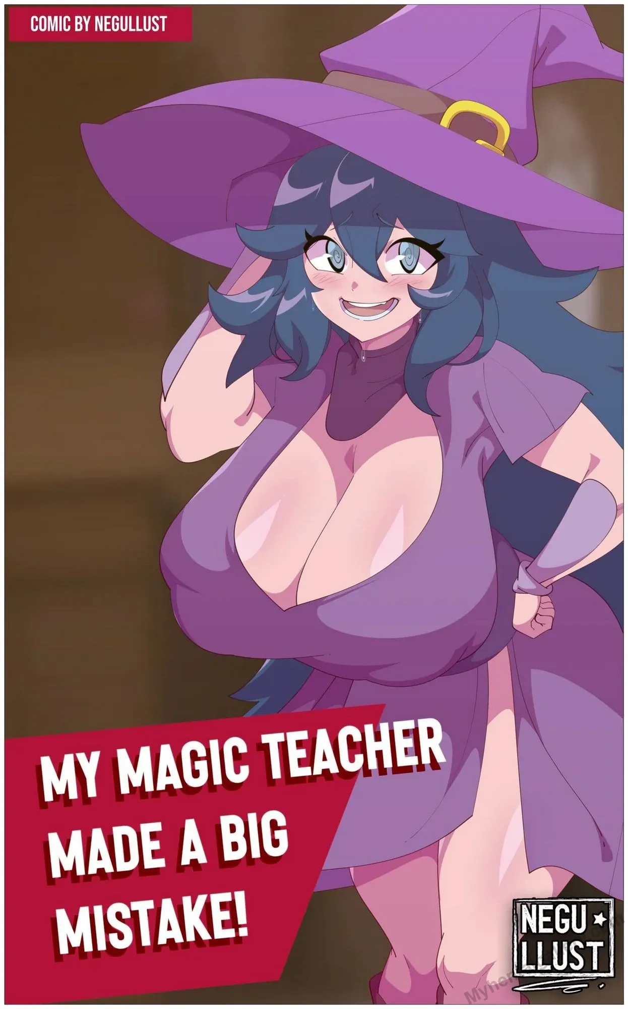 My Magic Teacher Made A Big Mistake! porno comics