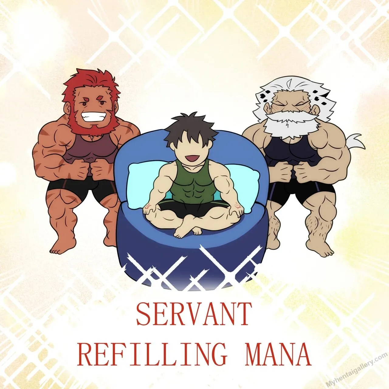 Servant Refilling Mana porno comics