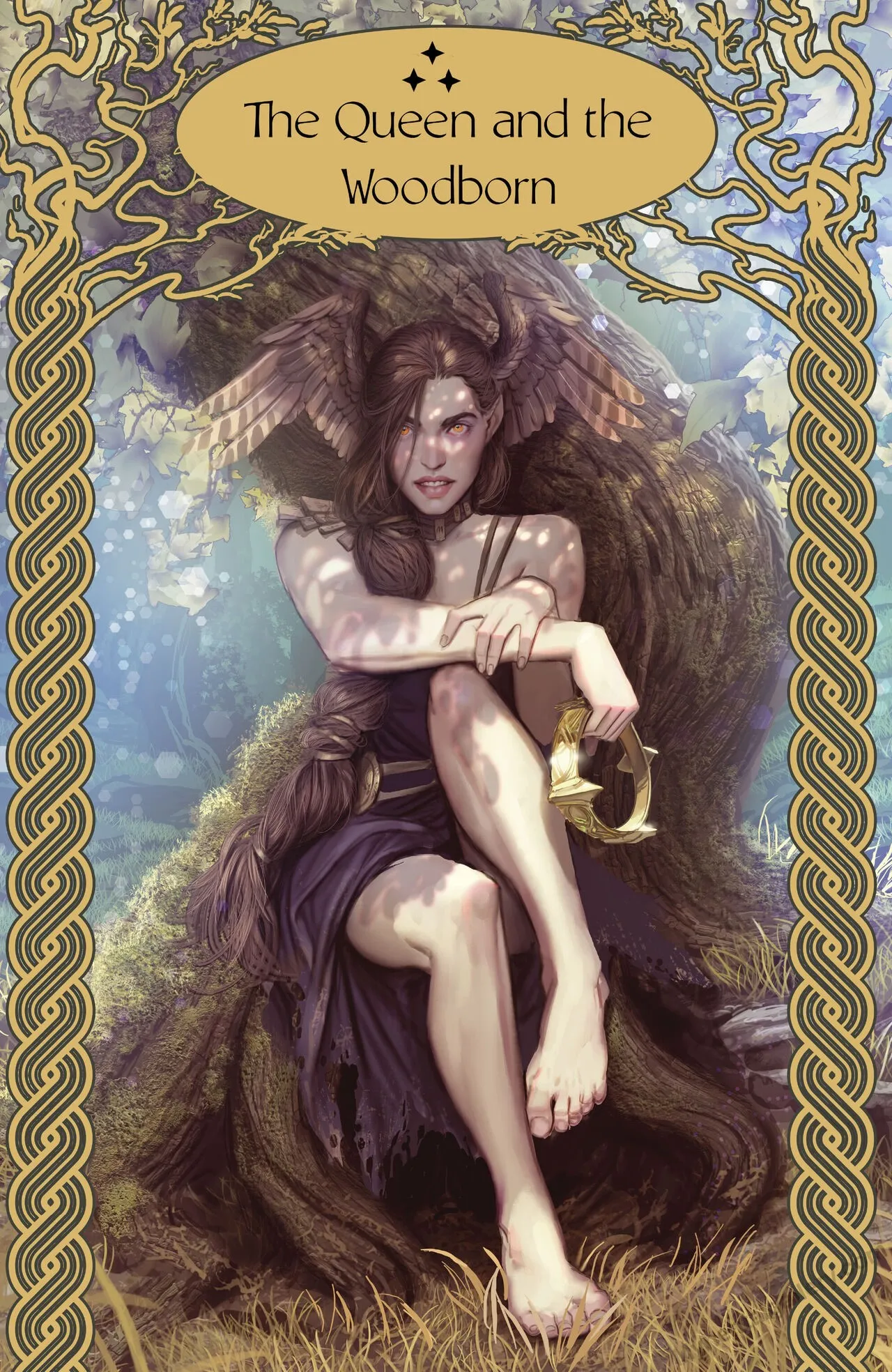 Fine Print - The Queen And The Woodborn porno comics Cover
