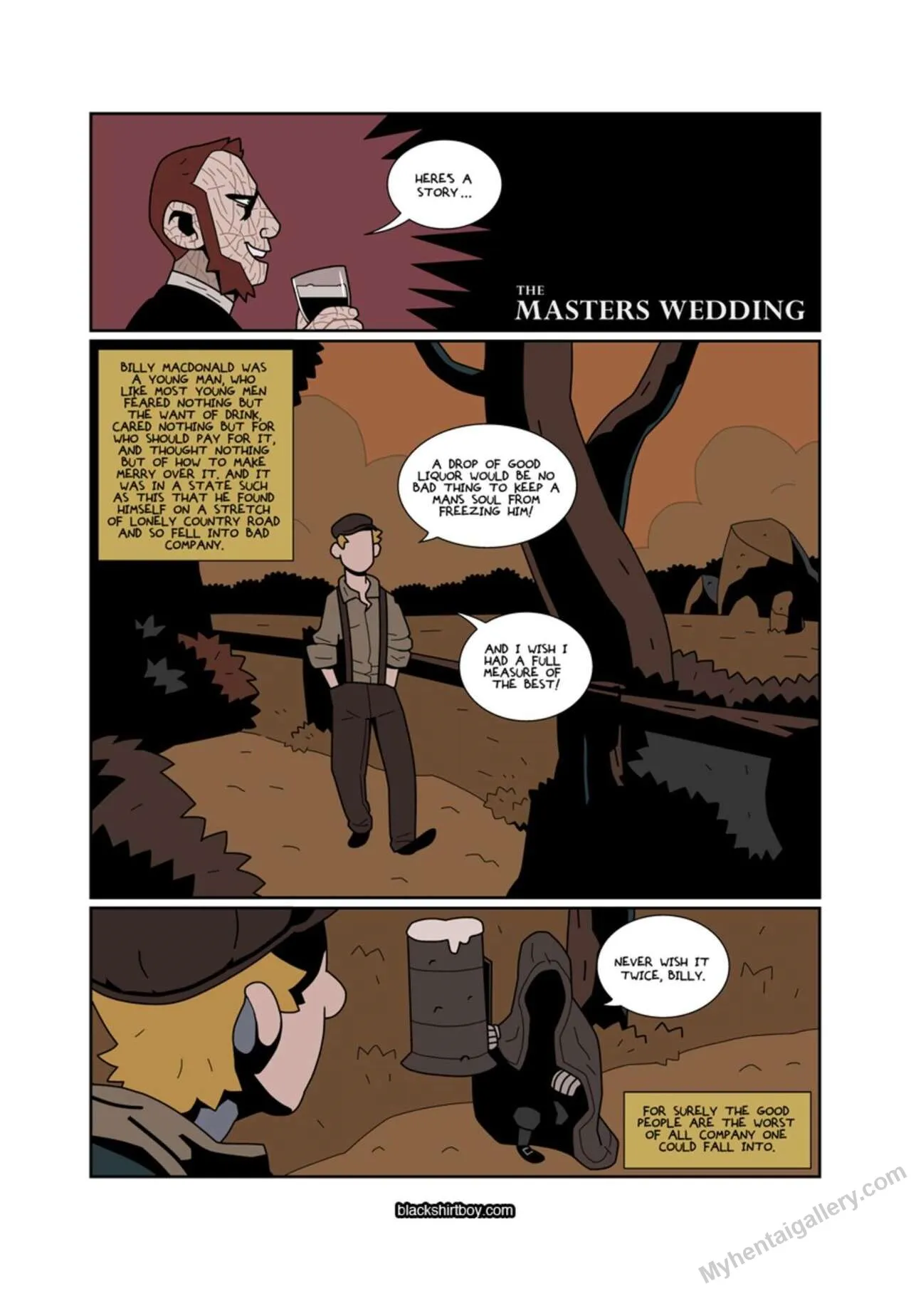 The Masters Wedding porno comics Cover