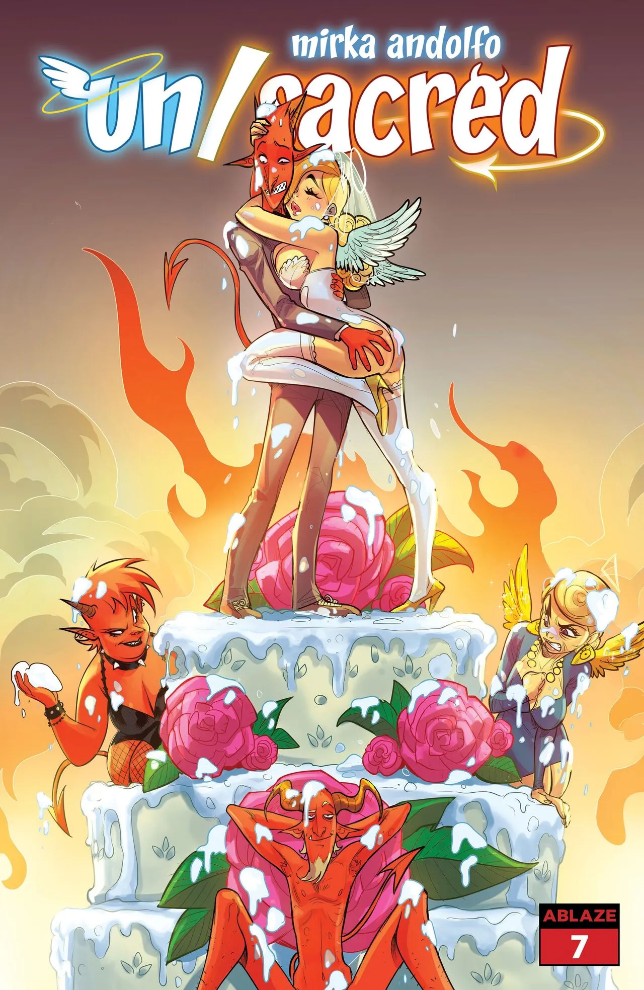 UnSacred 7 porno comics Cover