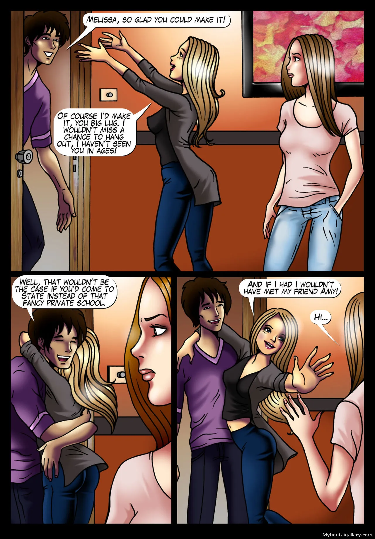 The Game porno comics