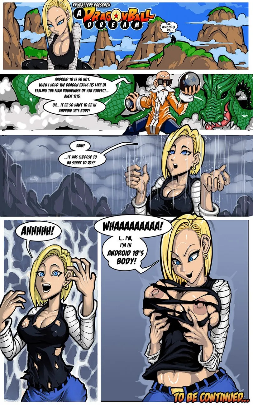 A Dragon Ball Dream porno comics