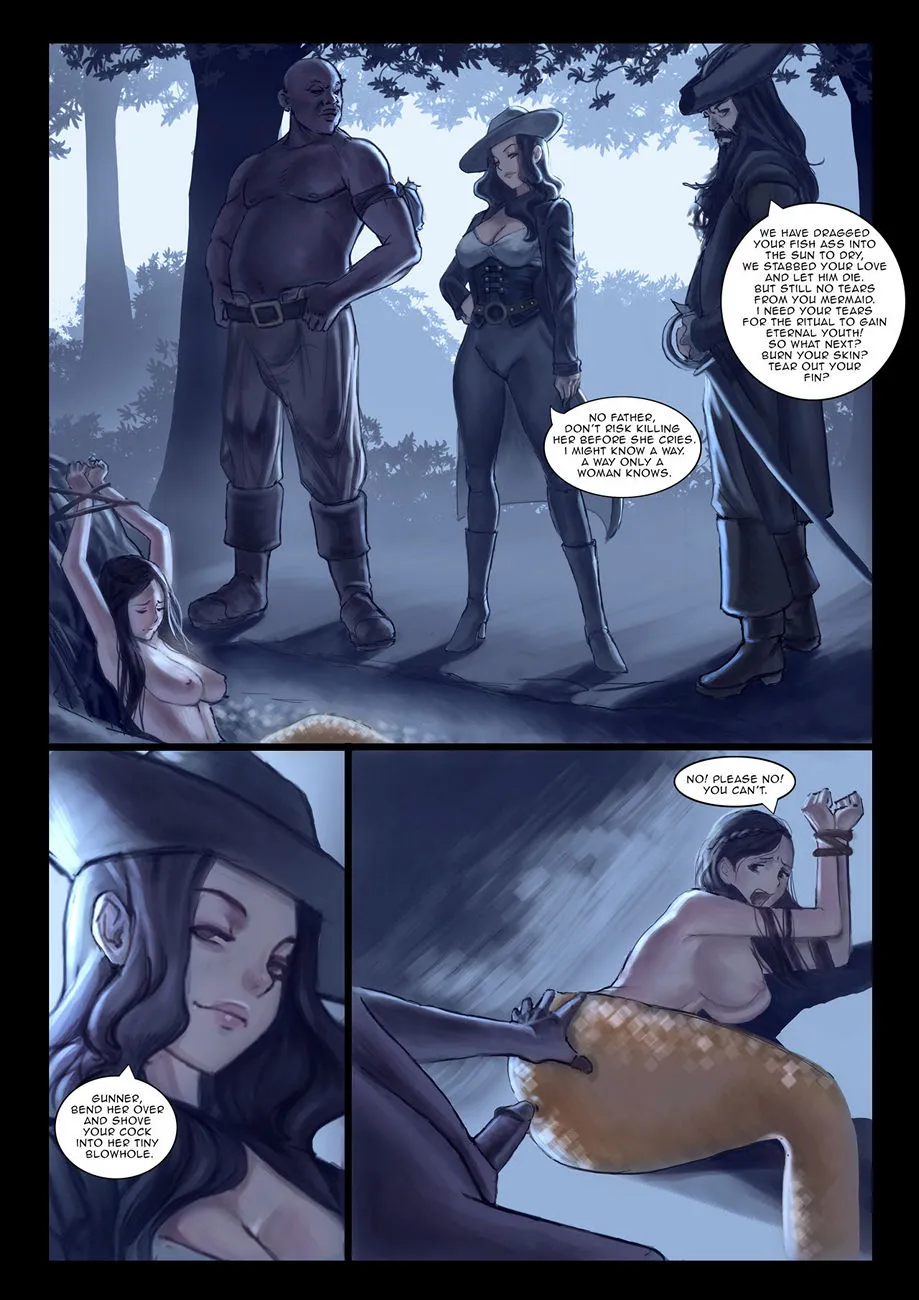 Pirates Vs Mermaid porno comics