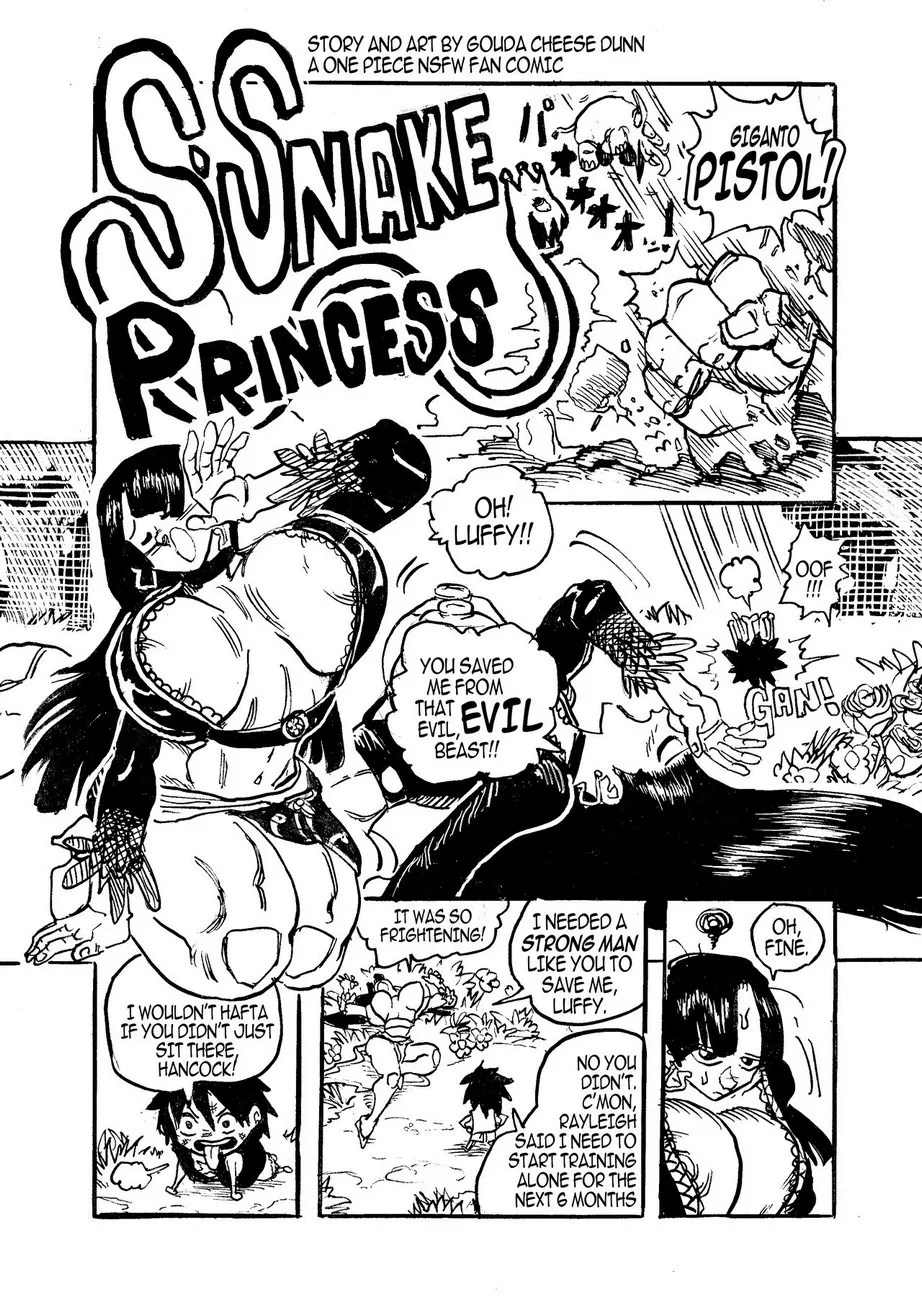 SSnake Princess porno comics