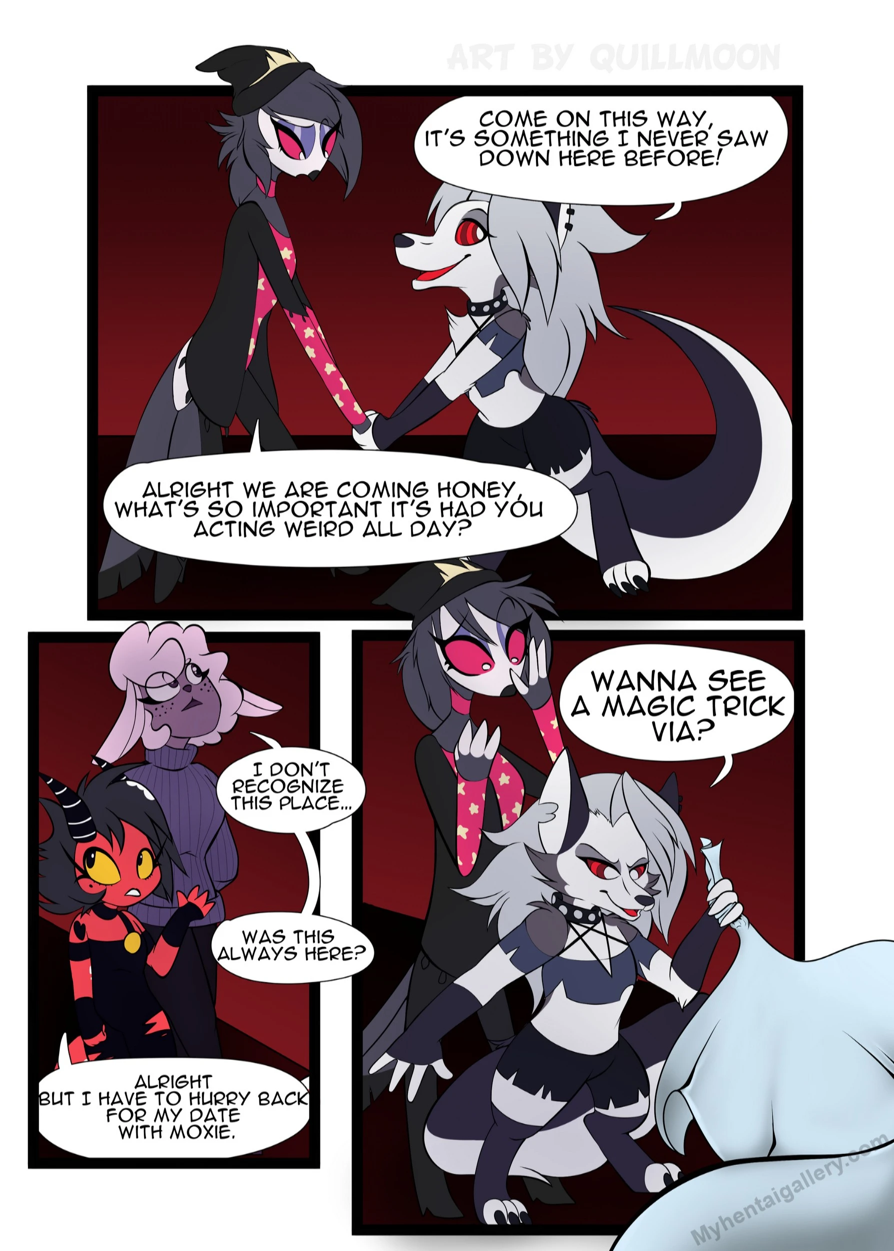 Helluva Keychains porno comics