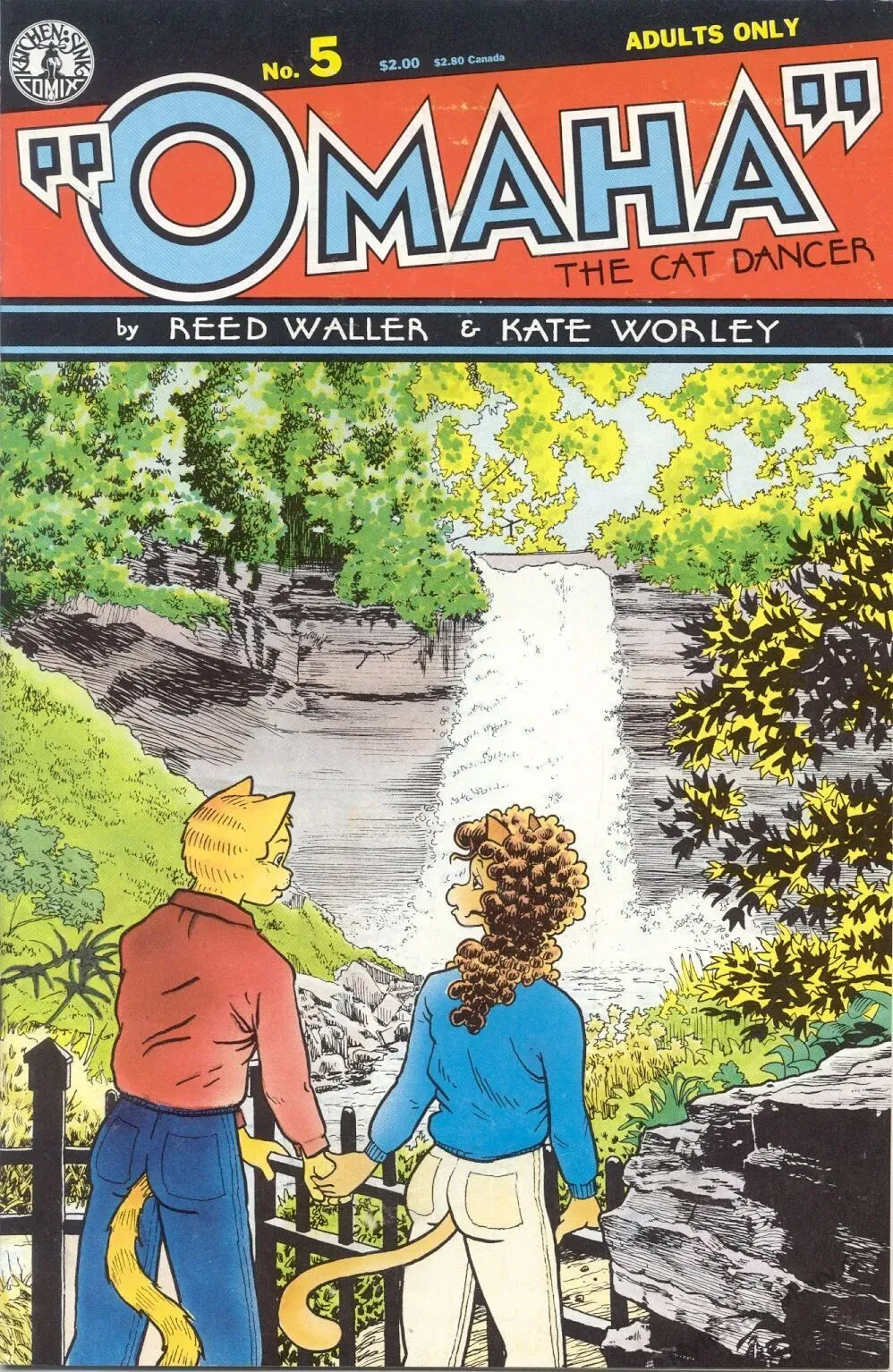 Omaha - The Cat Dancer 5 porno comics