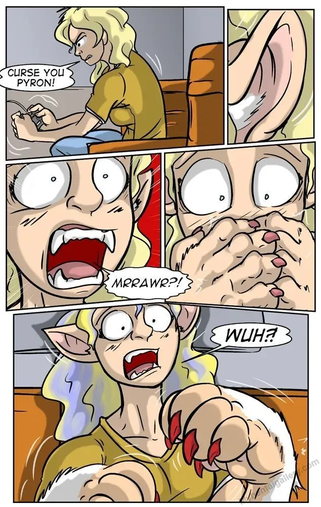 Pyron's Curse porno comics Cover