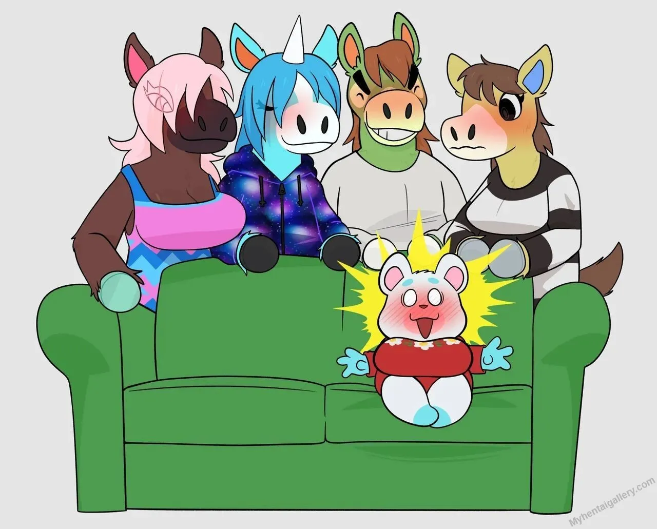 Year Of The Horse! porno comics