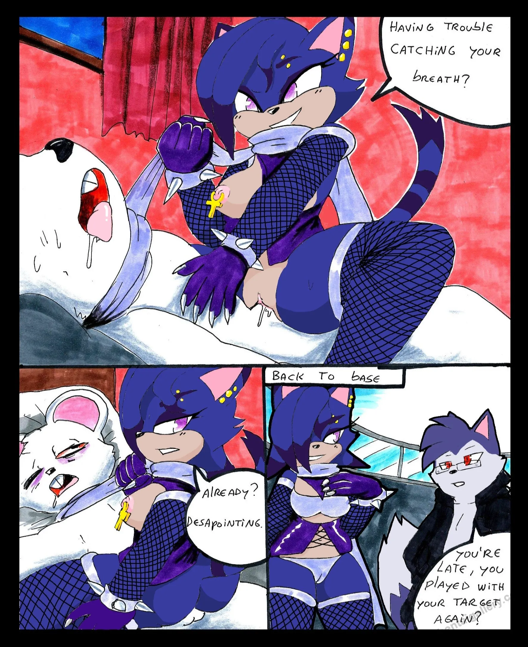 Playing With The Target porno comics Cover
