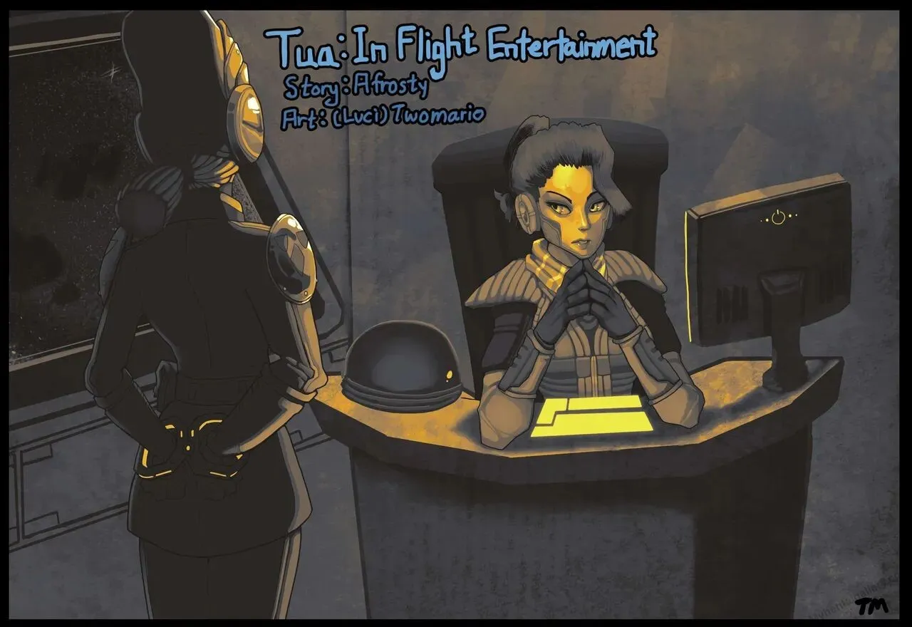 Tua - In Flight Entertainment porno comics Cover