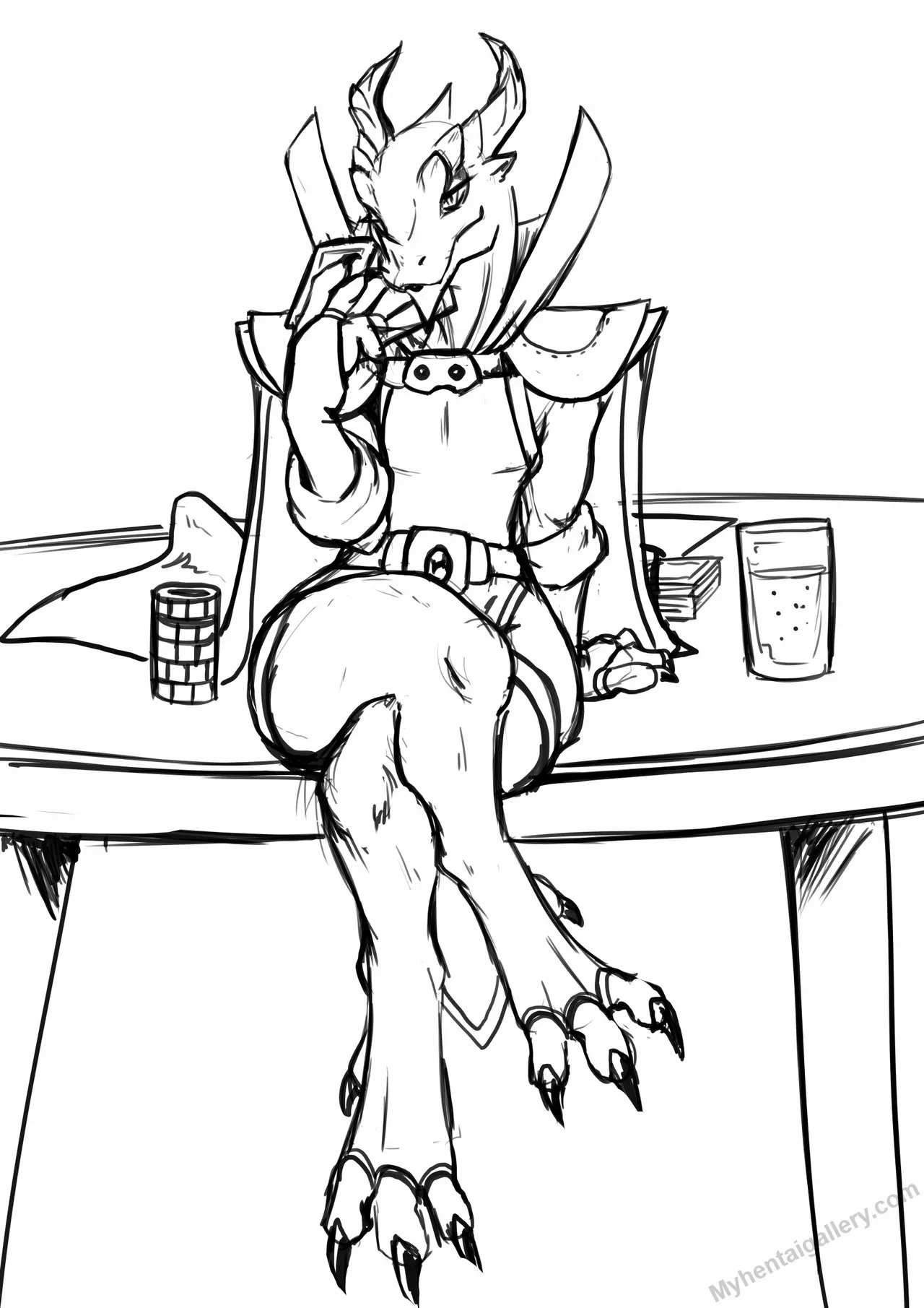 Strip Poker With Kiiya porno comics Cover